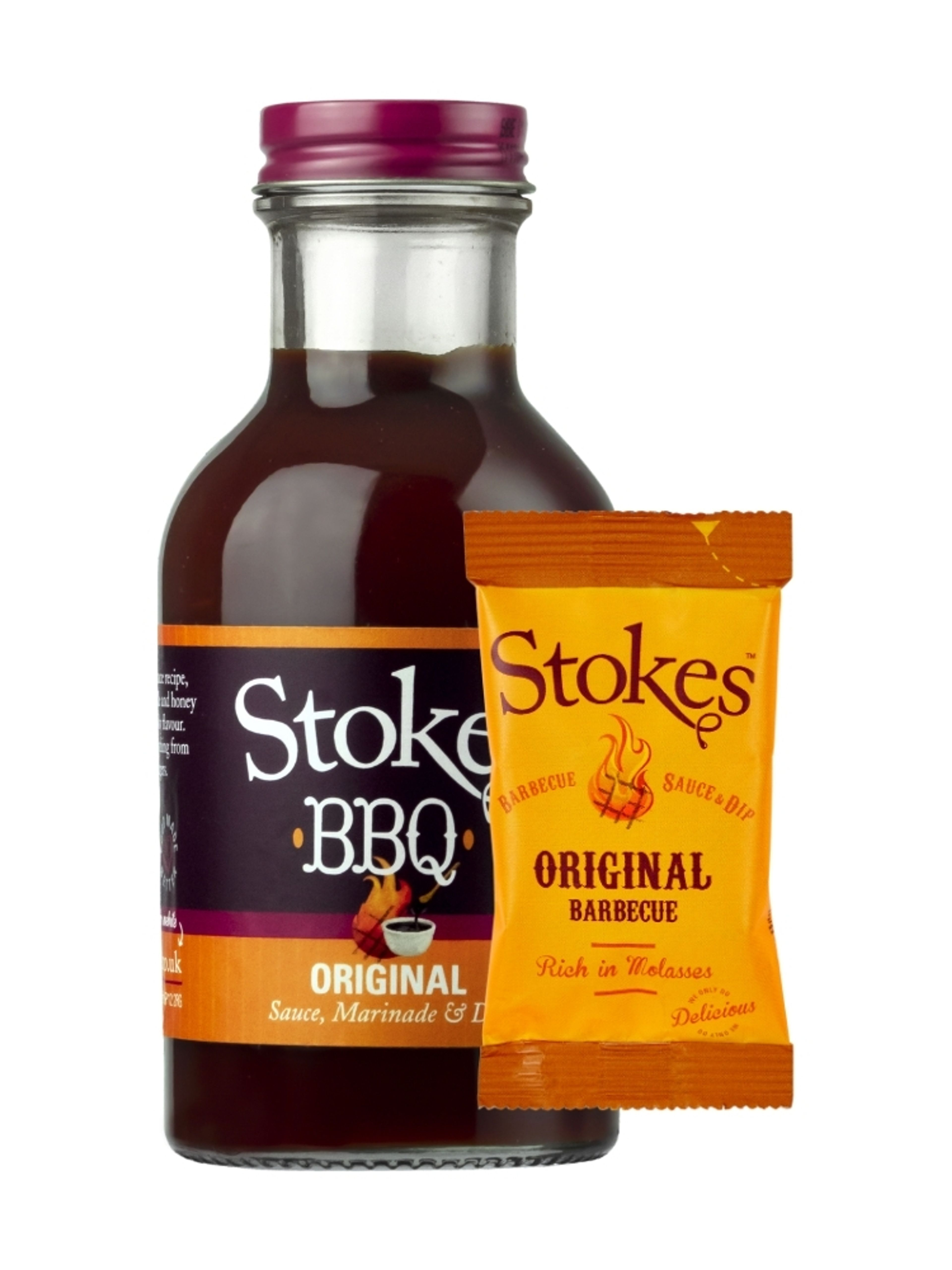 Produktbild som visar BBQ Sås (provpåse) från Stokes