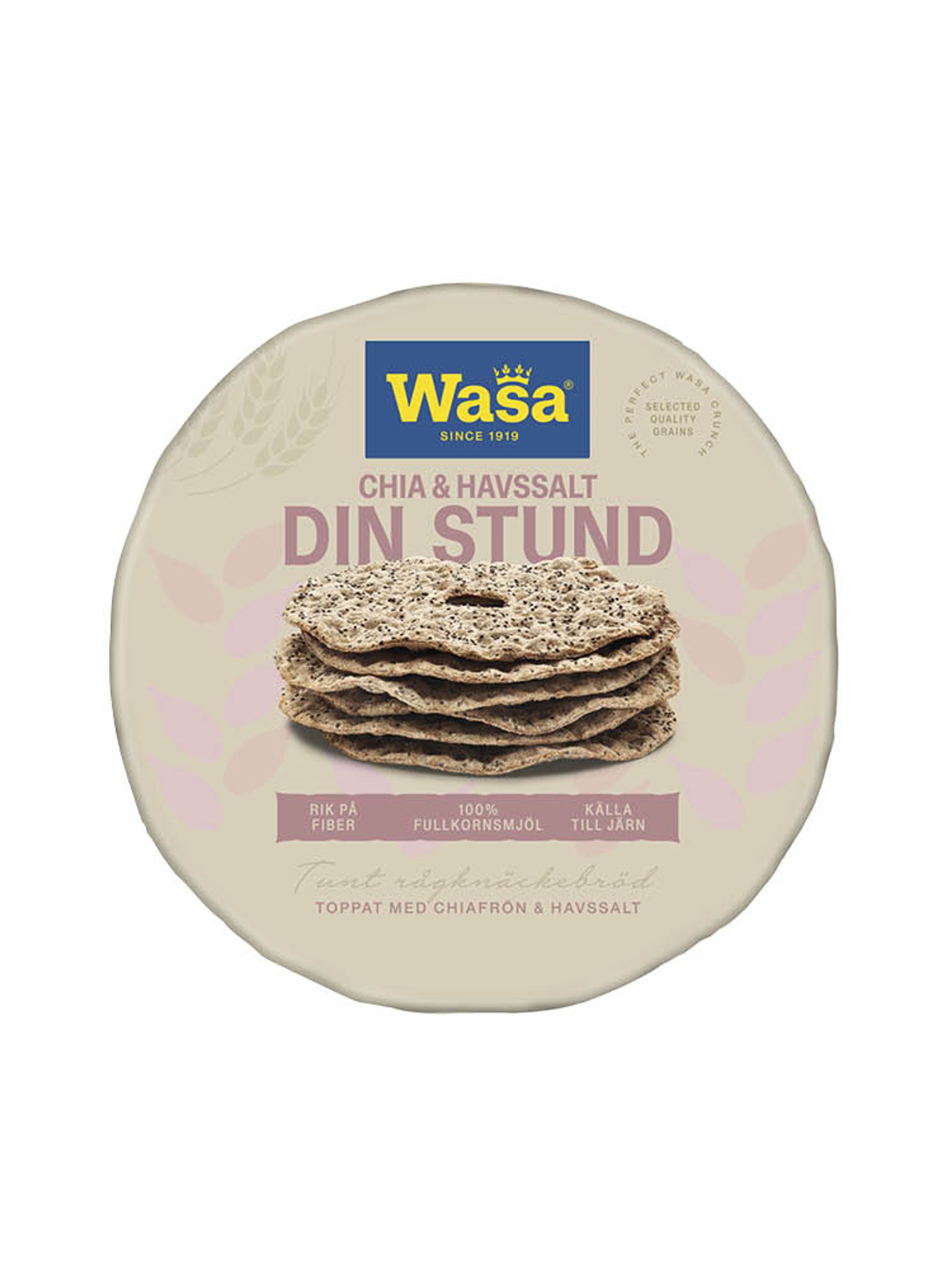 Produktbild som visar Din Stund Chia & Havssalt från Wasa