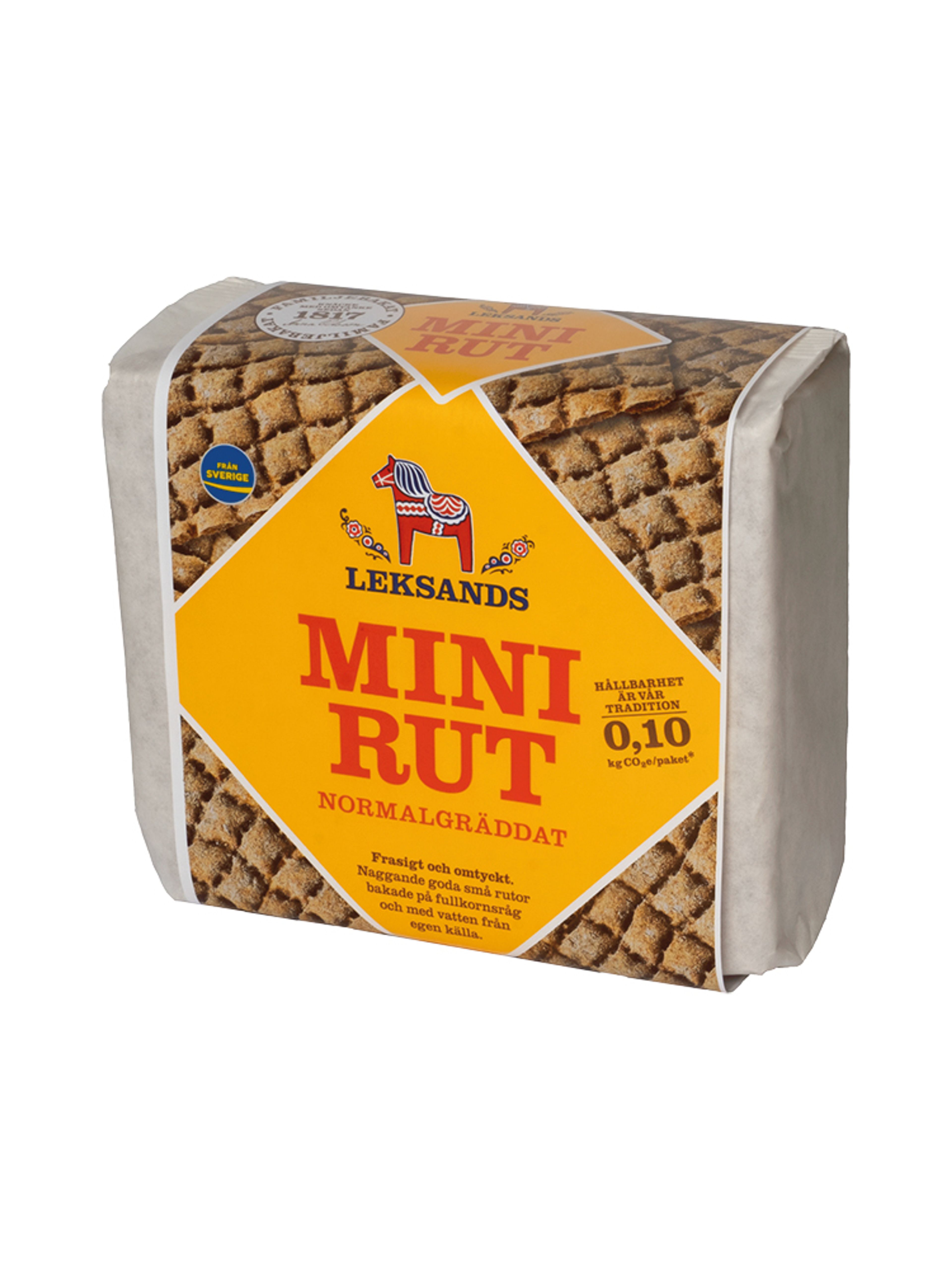 Produktbild som visar Mini-Rut normalgräddat från Leksands Knäcke