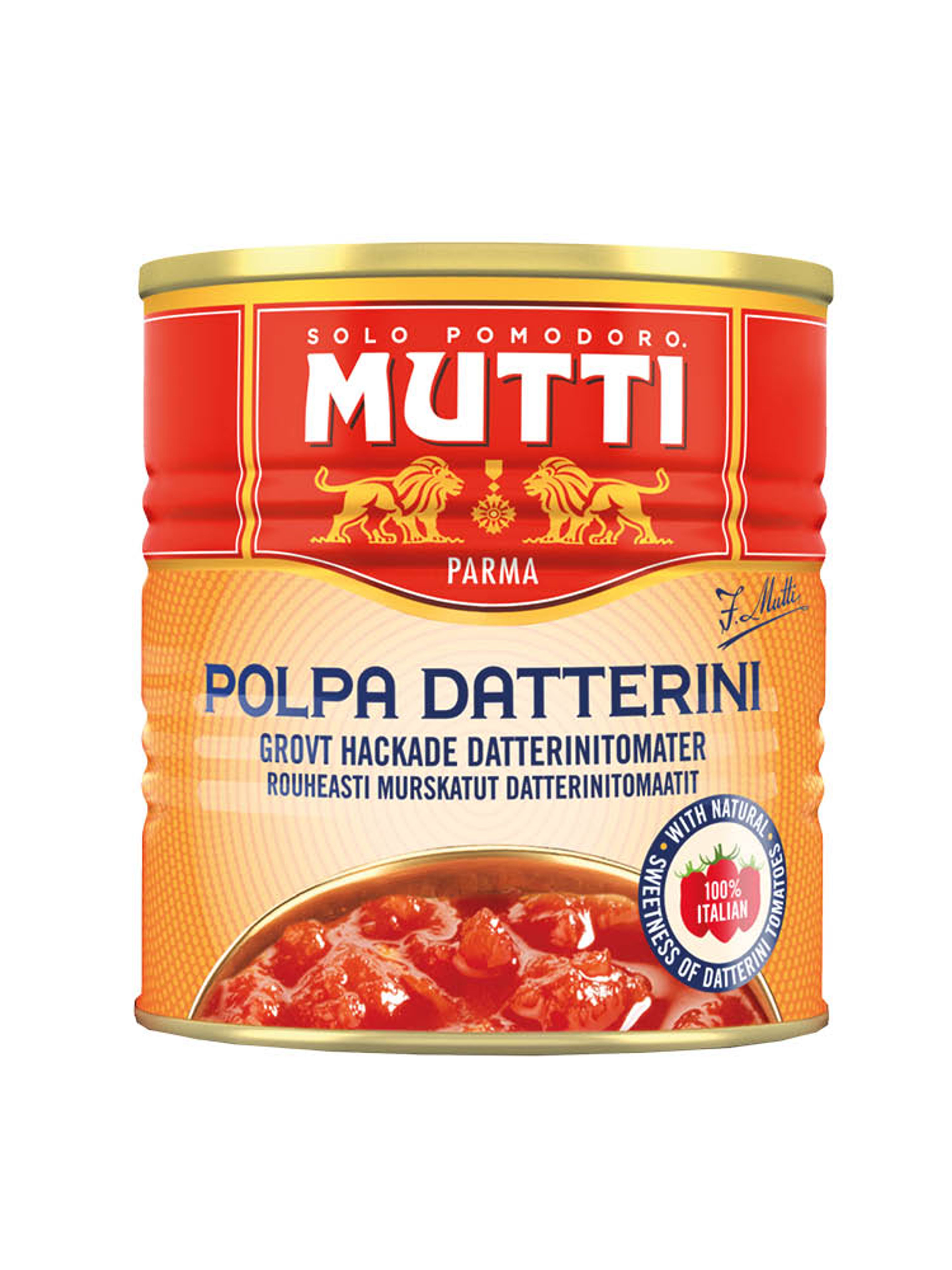 Produktbild som visar Polpa Datterini från Mutti