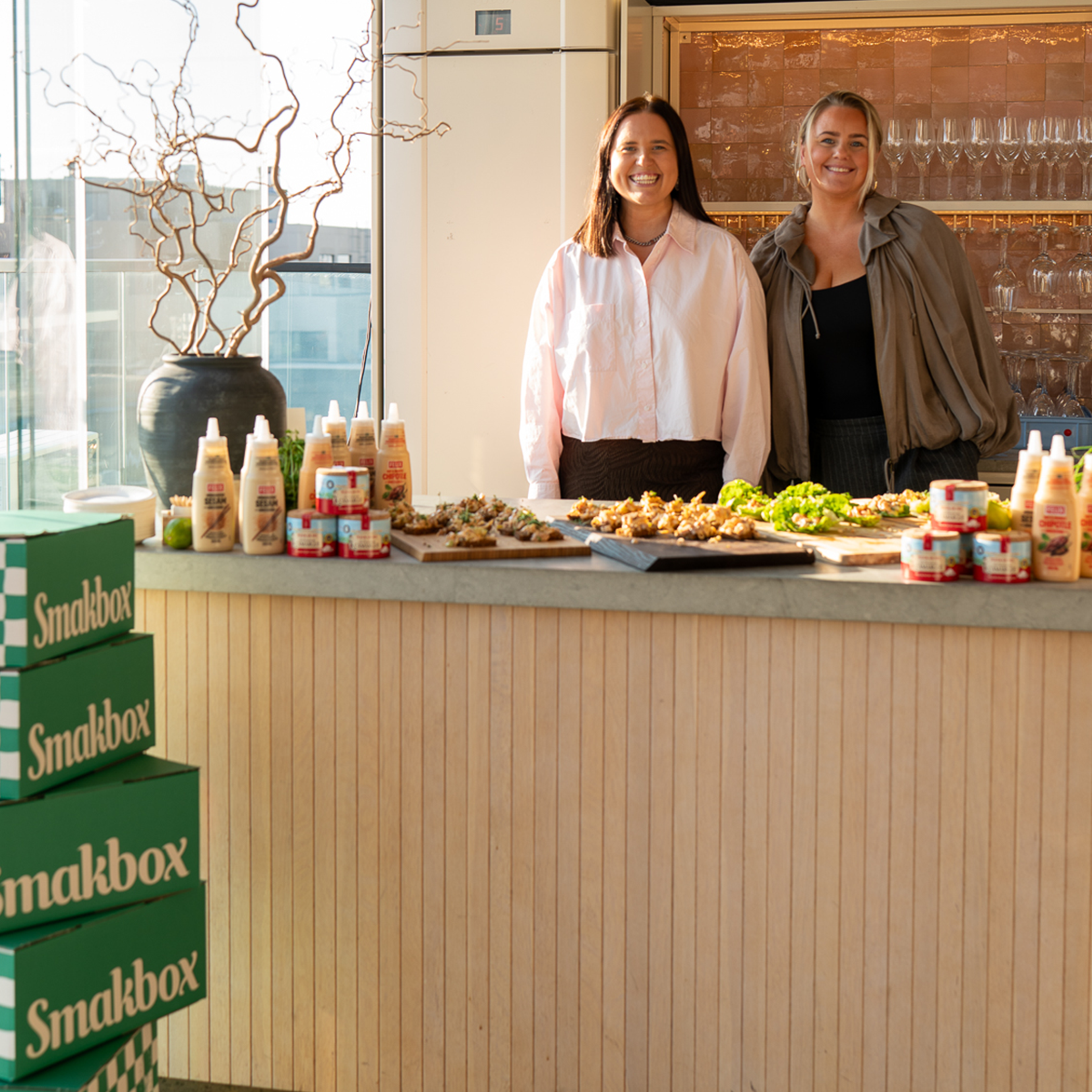 Smakbox 10 år - kvällen hostades av systrarna Foodgeekz 