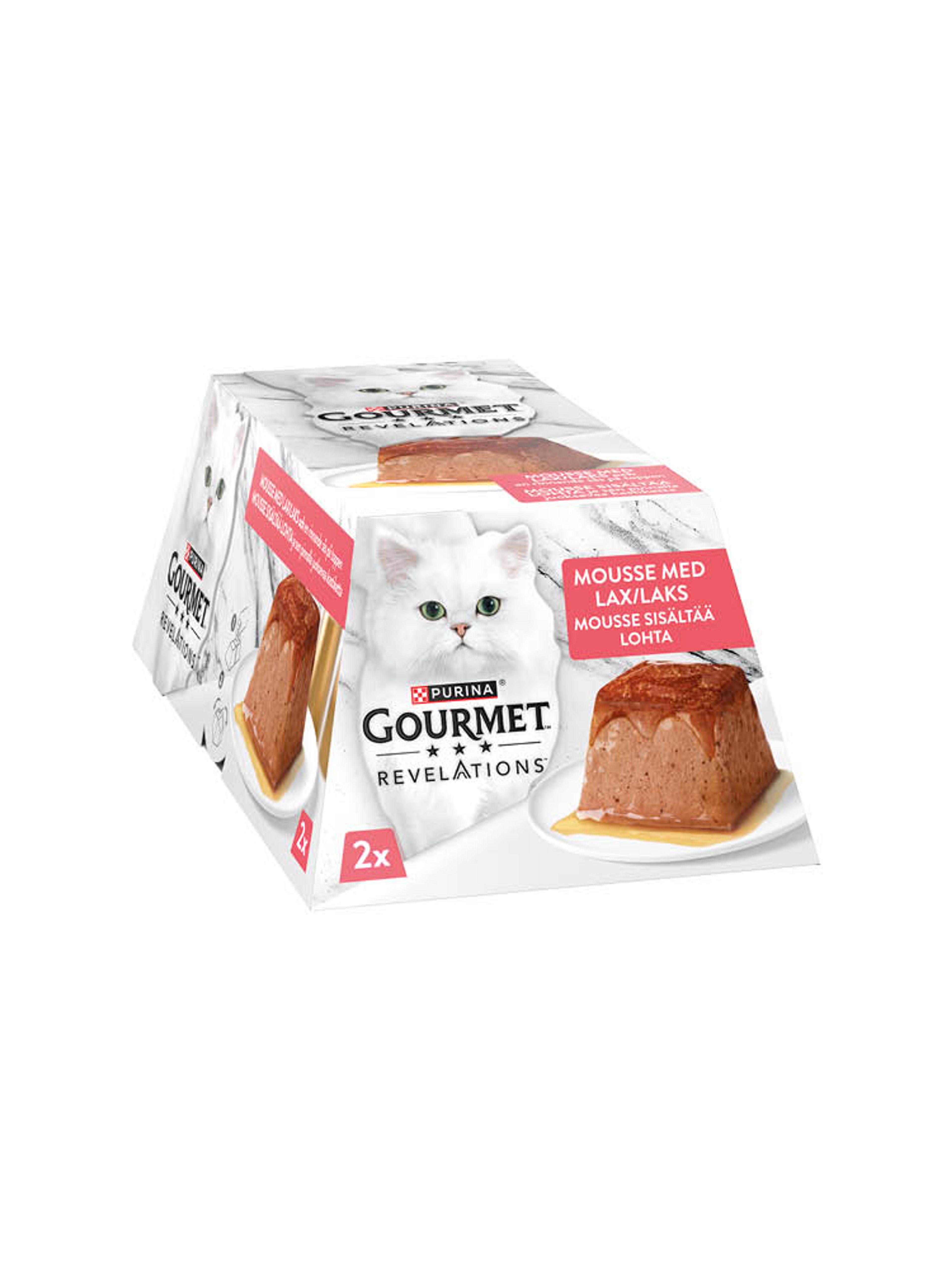 Produktbild som visar PURINA GOURMET Revelations Kyckling Mousse från Purina
