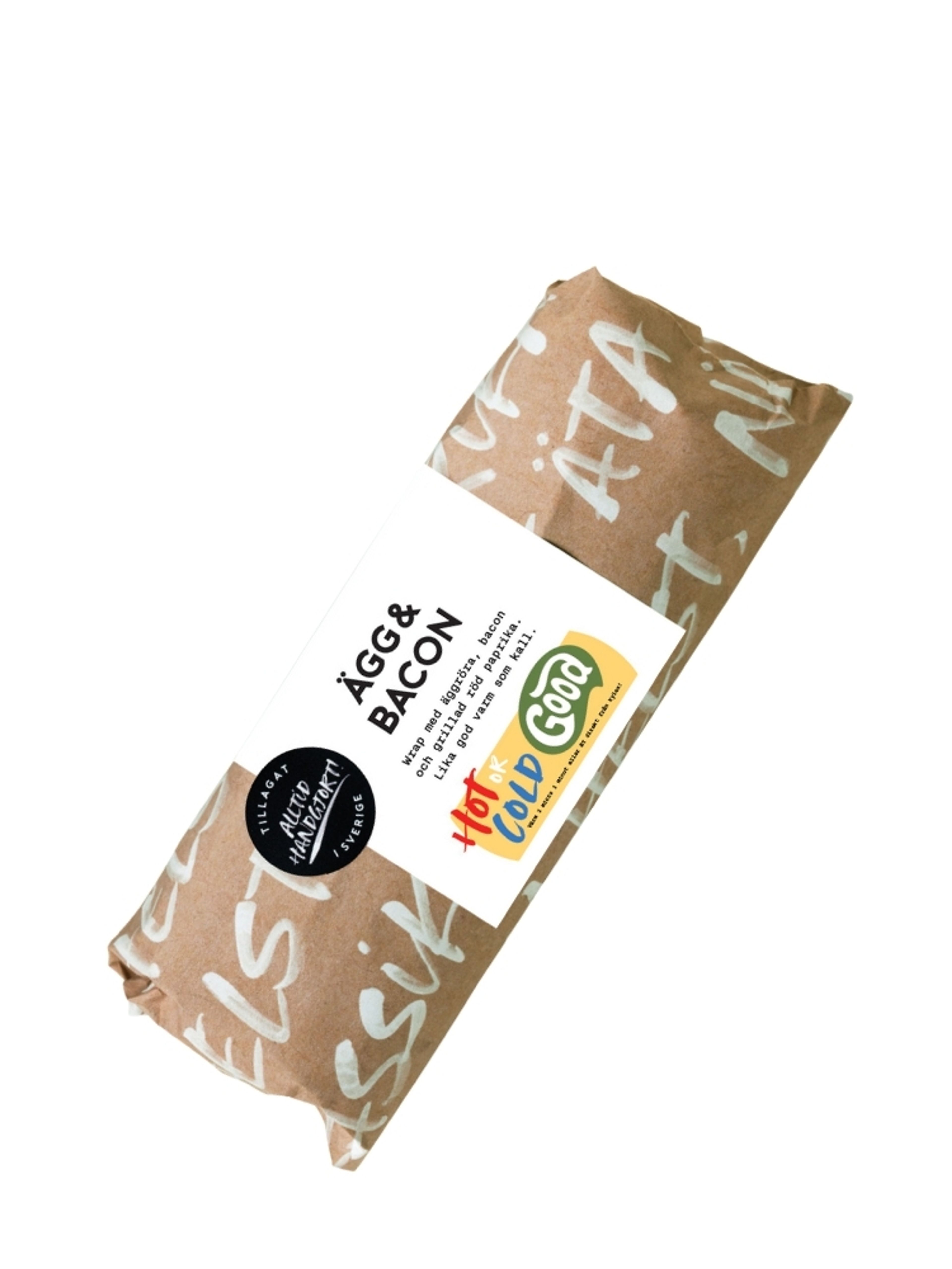 Produktbild som visar Wrap Ägg & Bacon från Good