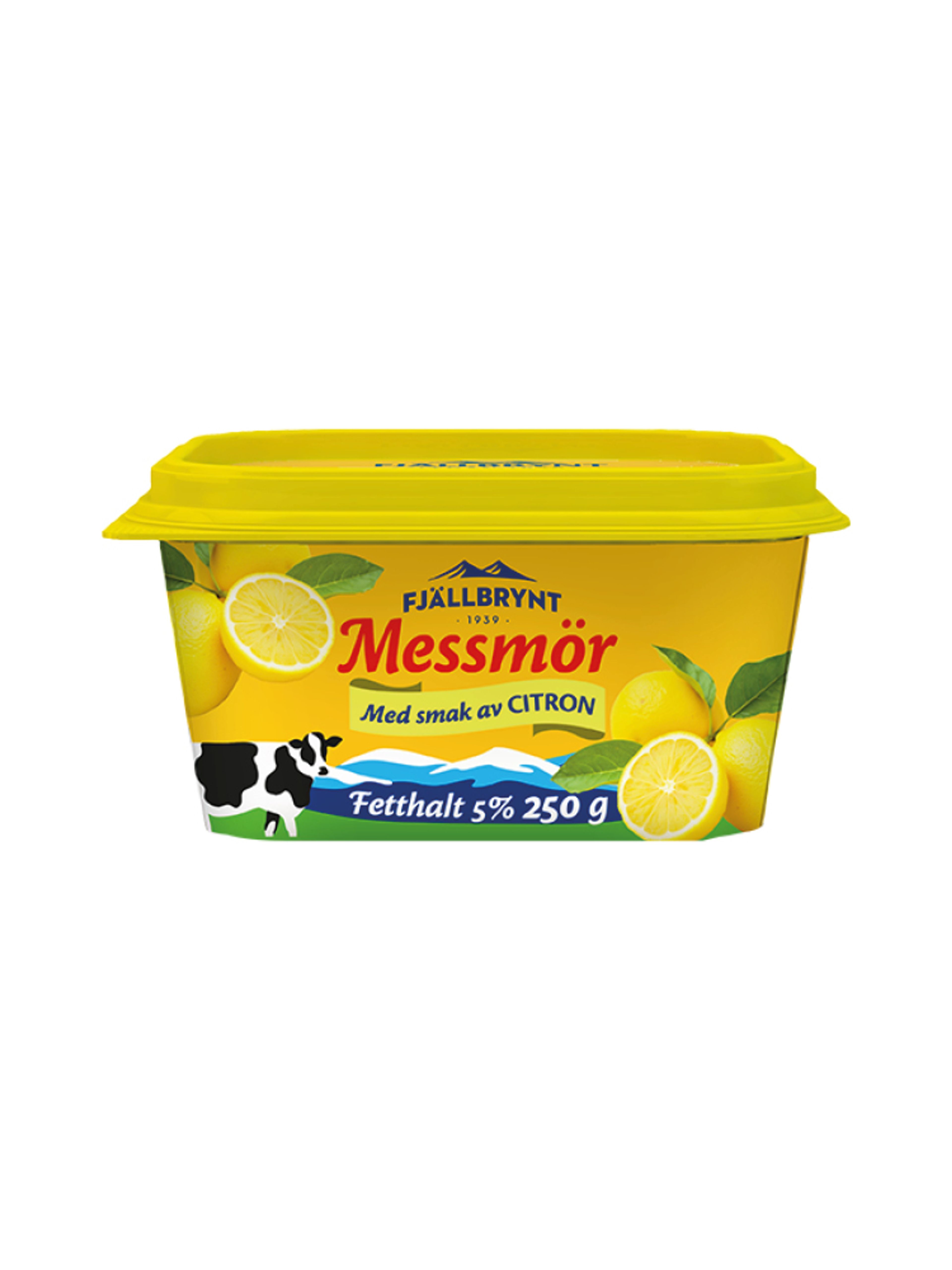 Produktbild som visar Messmör Citron från Fjällbrynt