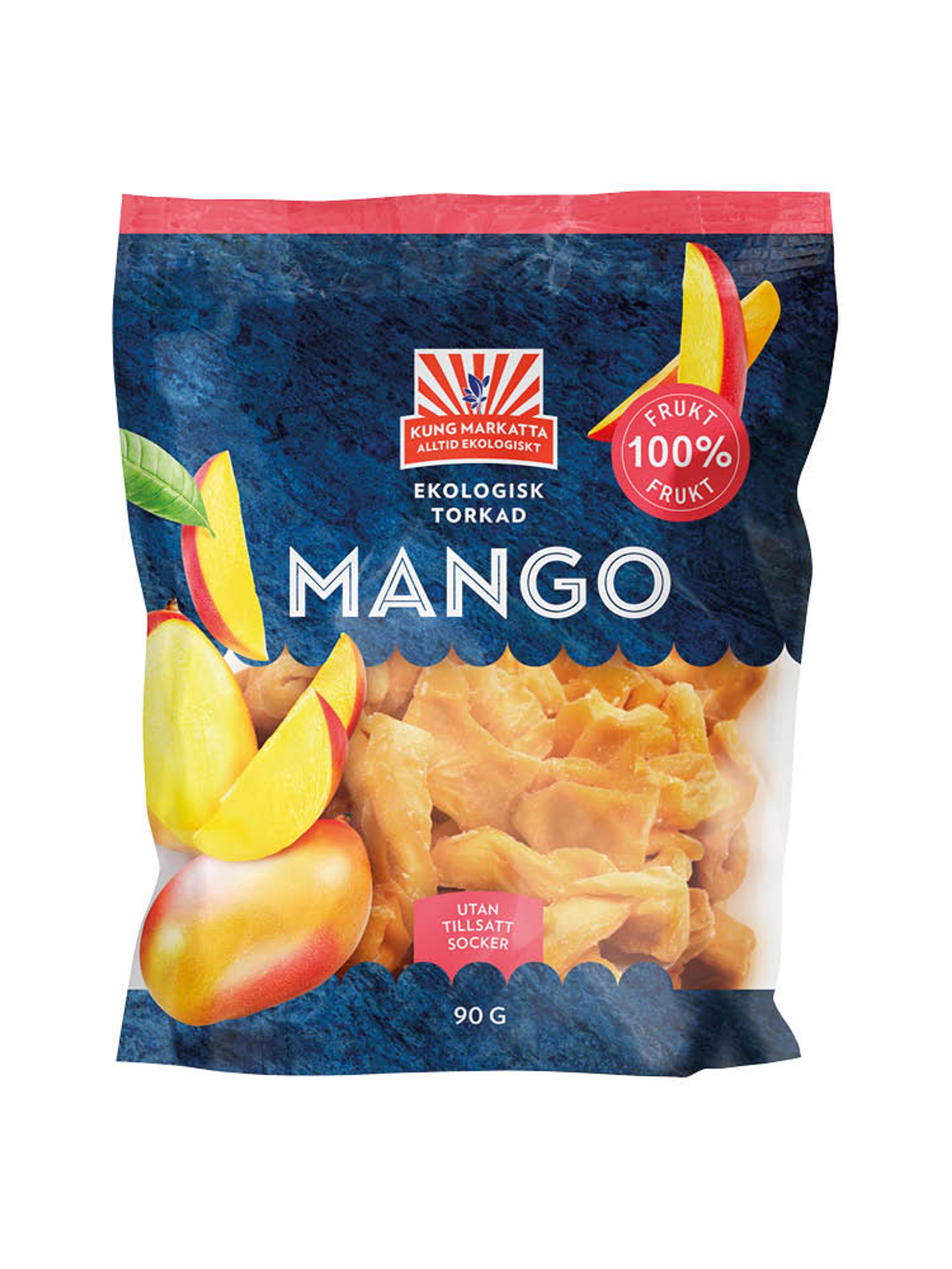 Produktbild som visar Torkad Mango från Kung Markatta