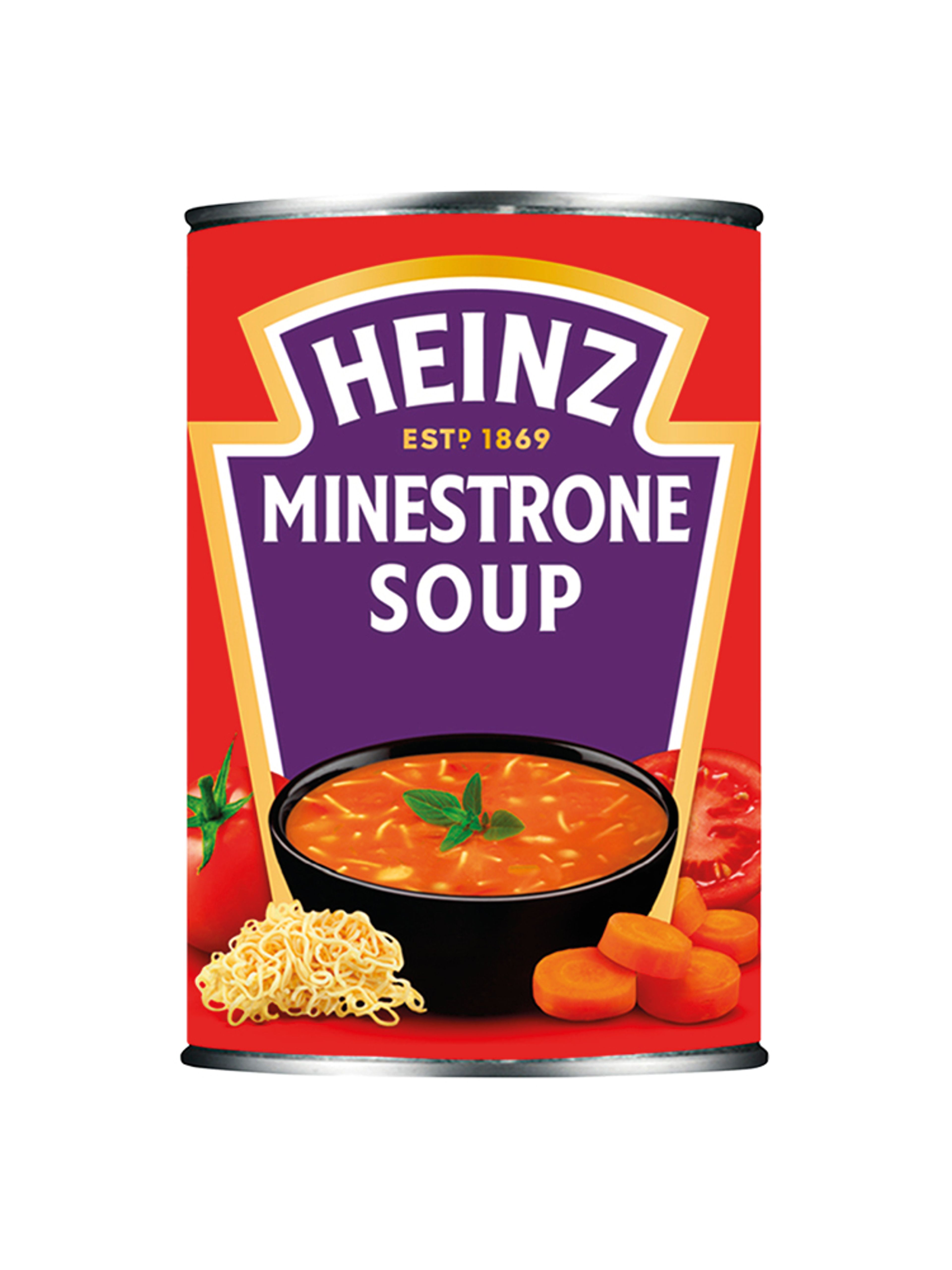 Produktbild som visar Minestronesoppa från Heinz