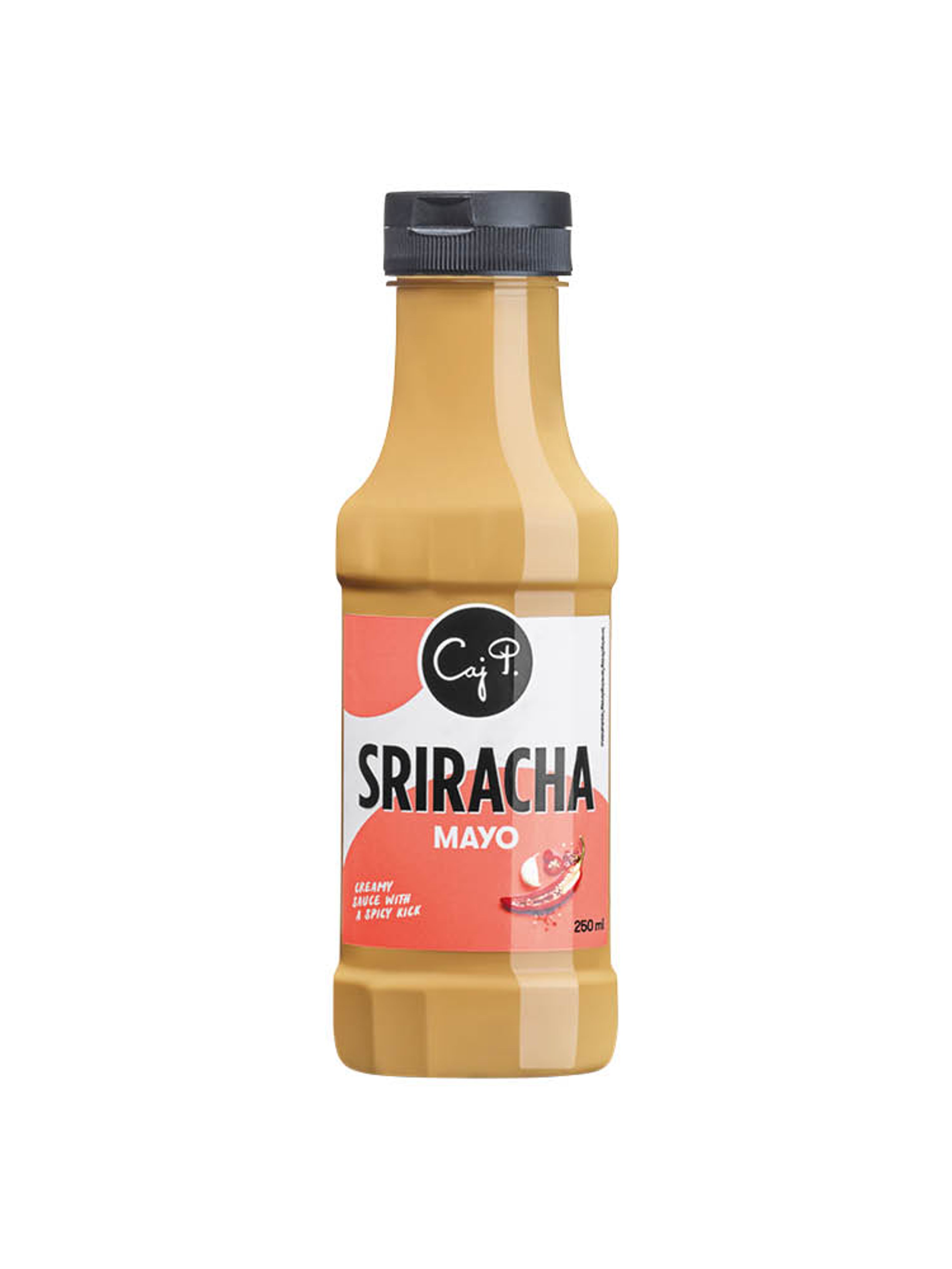 Produktbild som visar Sriracha Mayo från Caj P