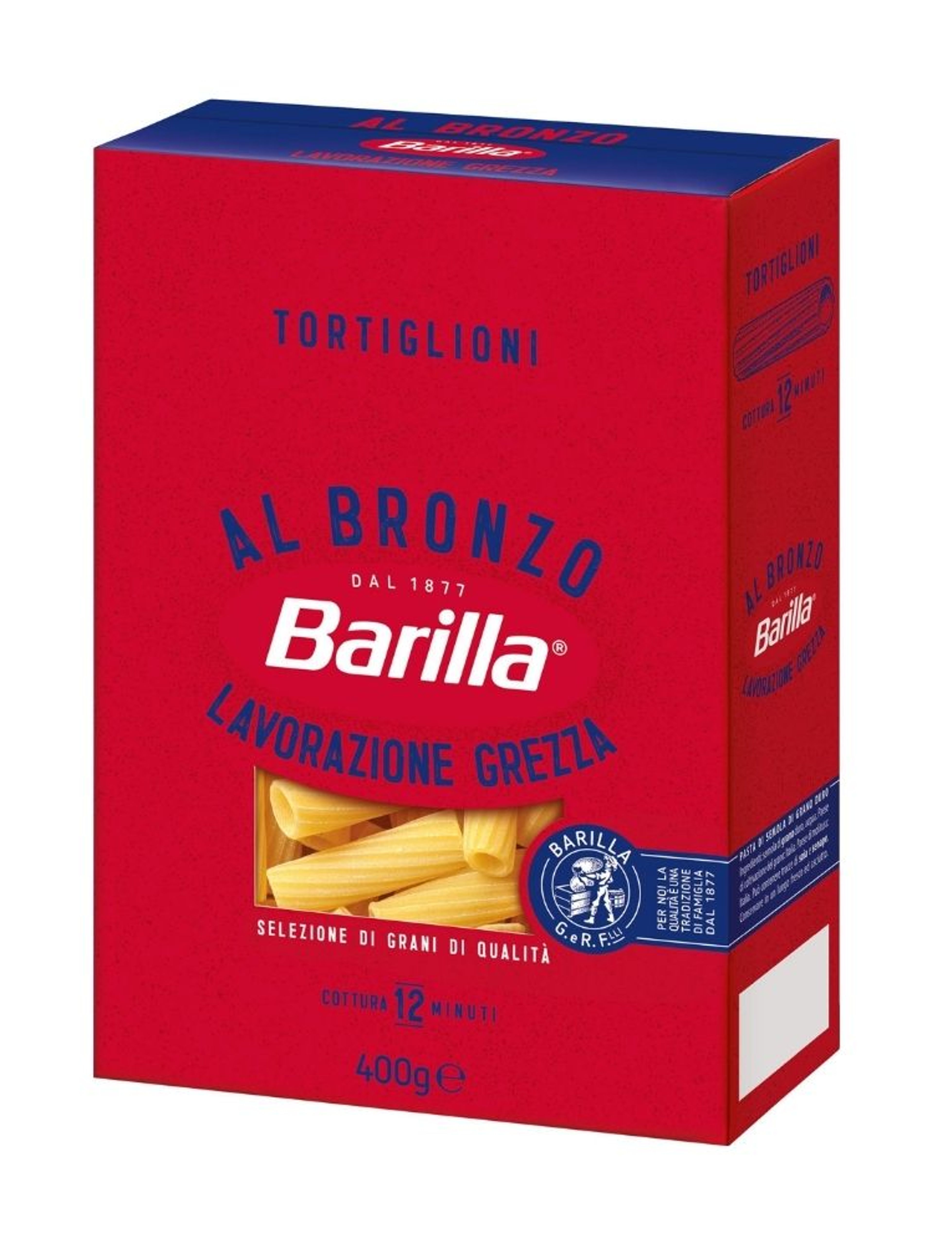 Produktbild som visar Tortiglioni Al Bronzo från Barilla
