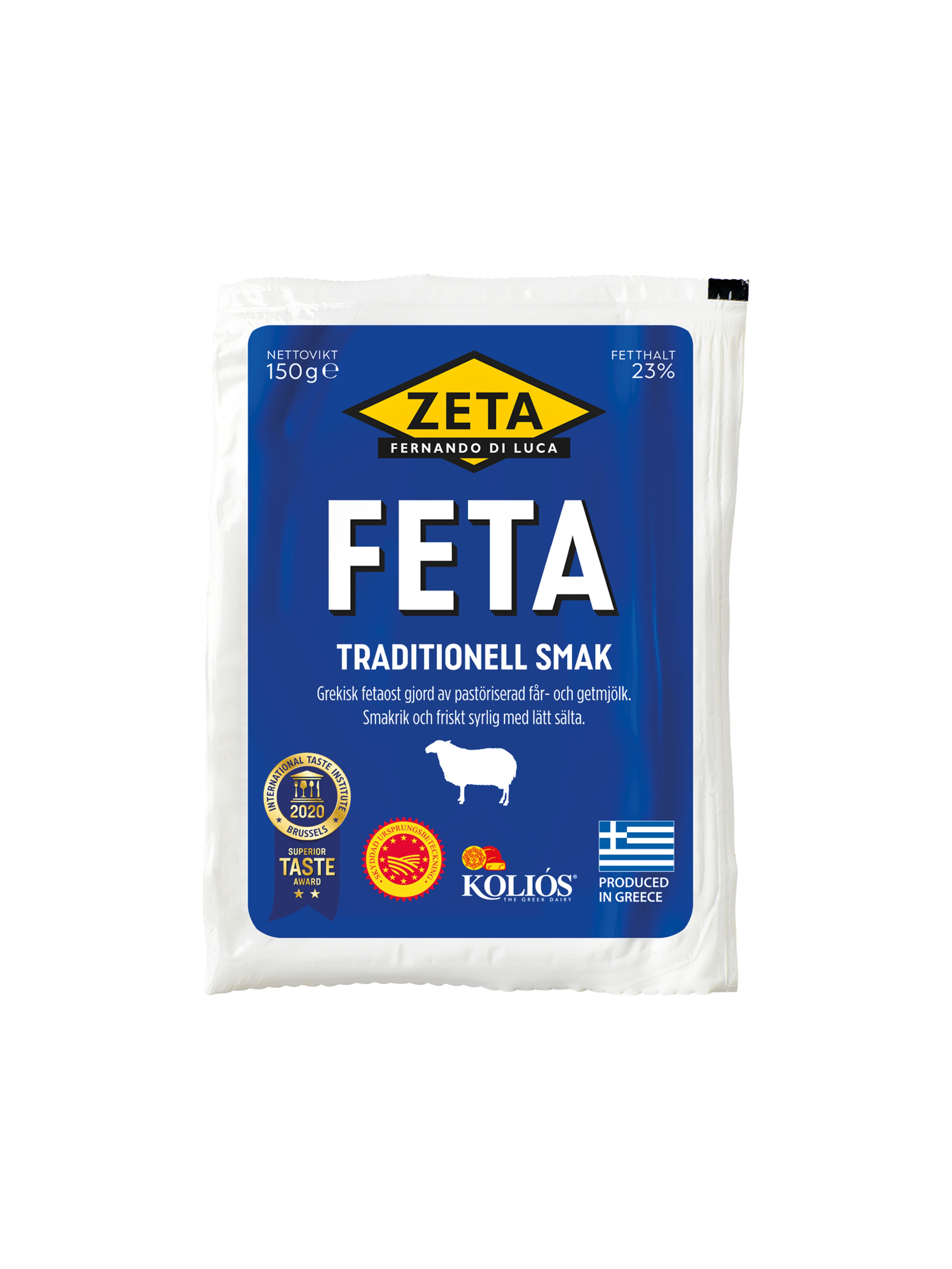 Produktbild som visar Fetaost från Zeta
