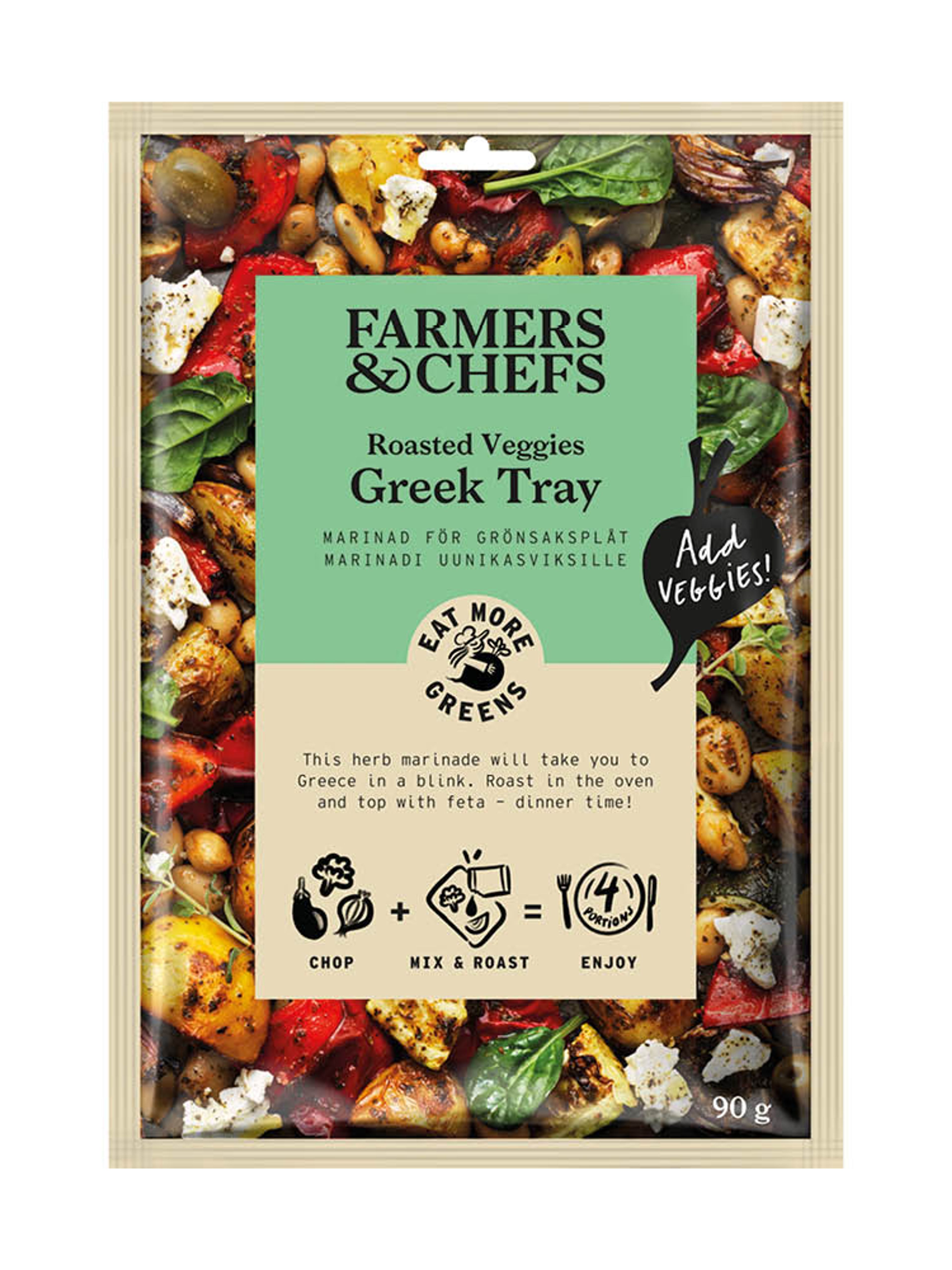 Produktbild som visar Greek Tray från Farmers & Chefs