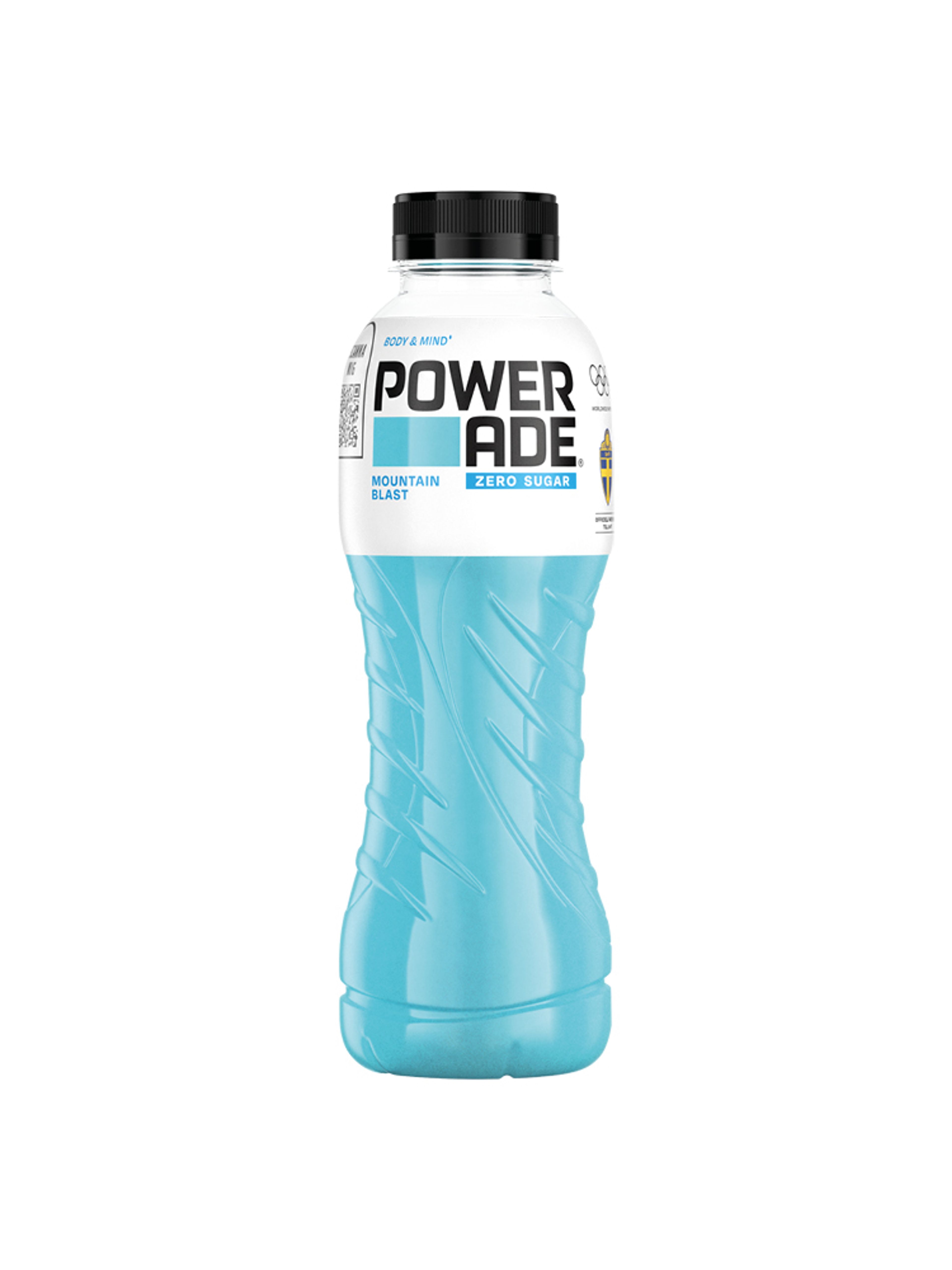 Produktbild som visar Powerade Mountain Blast Zero Sugar från Powerade