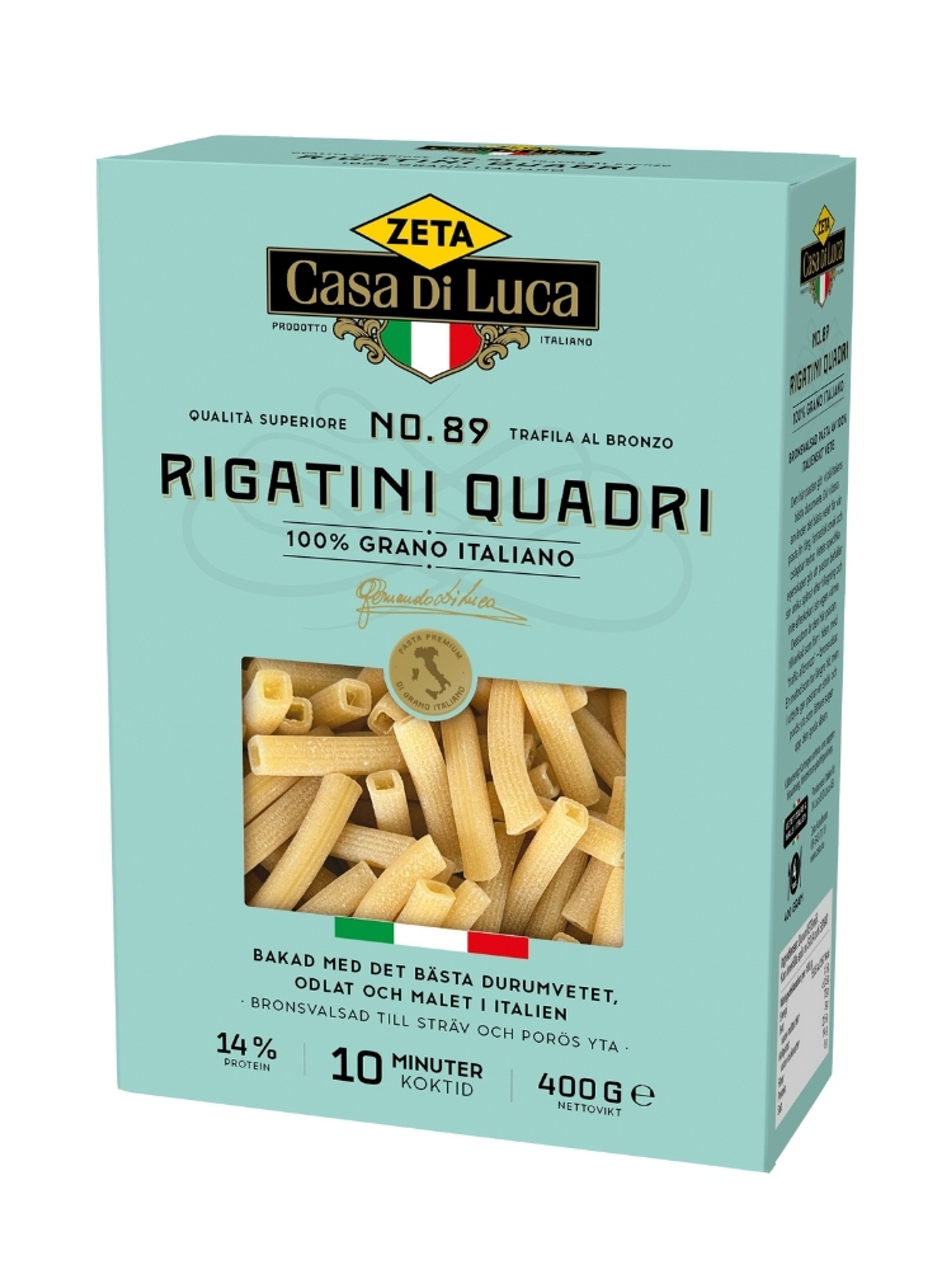 Produktbild som visar Rigatini Quadri från Zeta