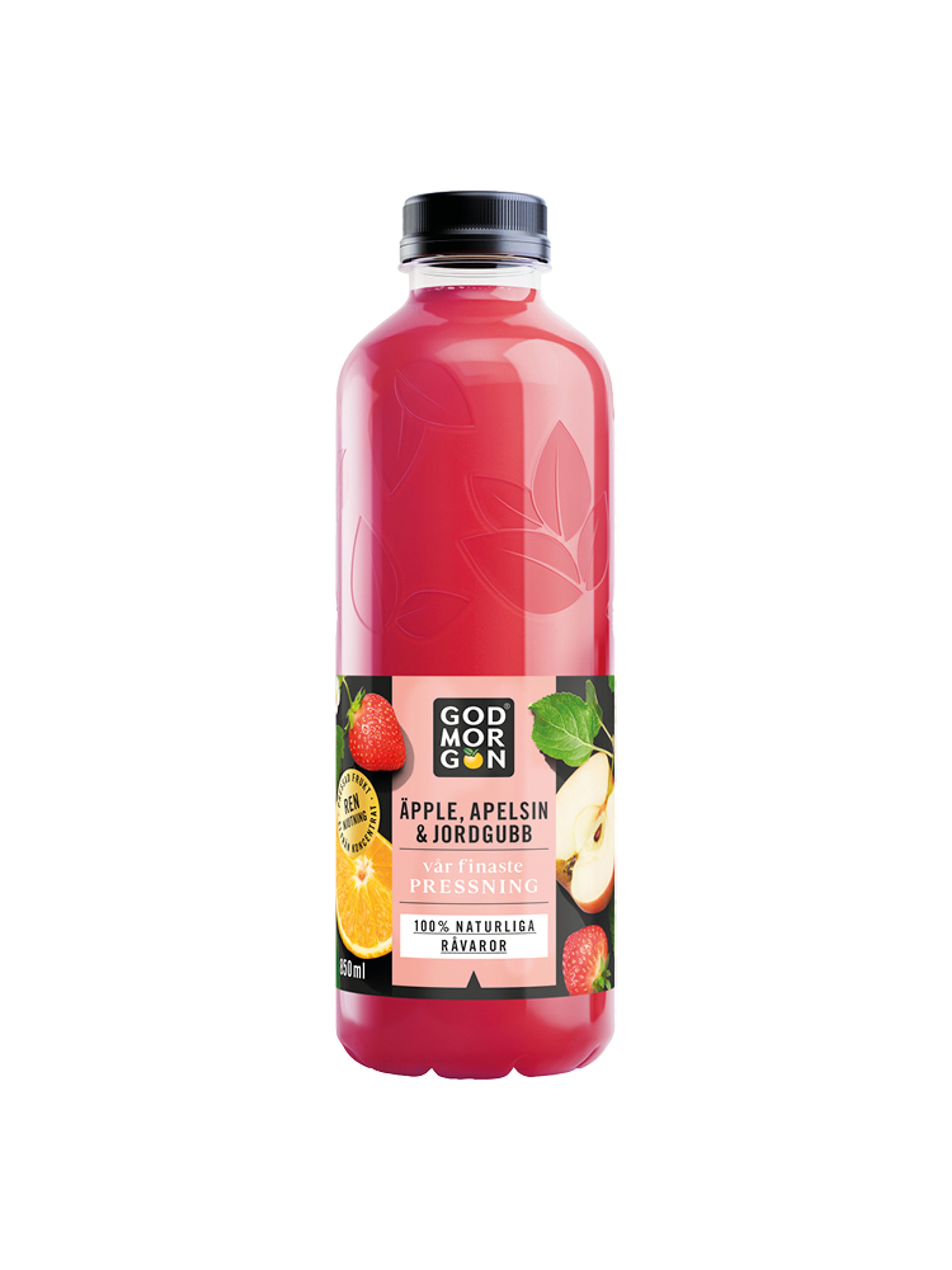 Produktbild som visar Äpple, Apelsin & Jordgubb från God Morgon