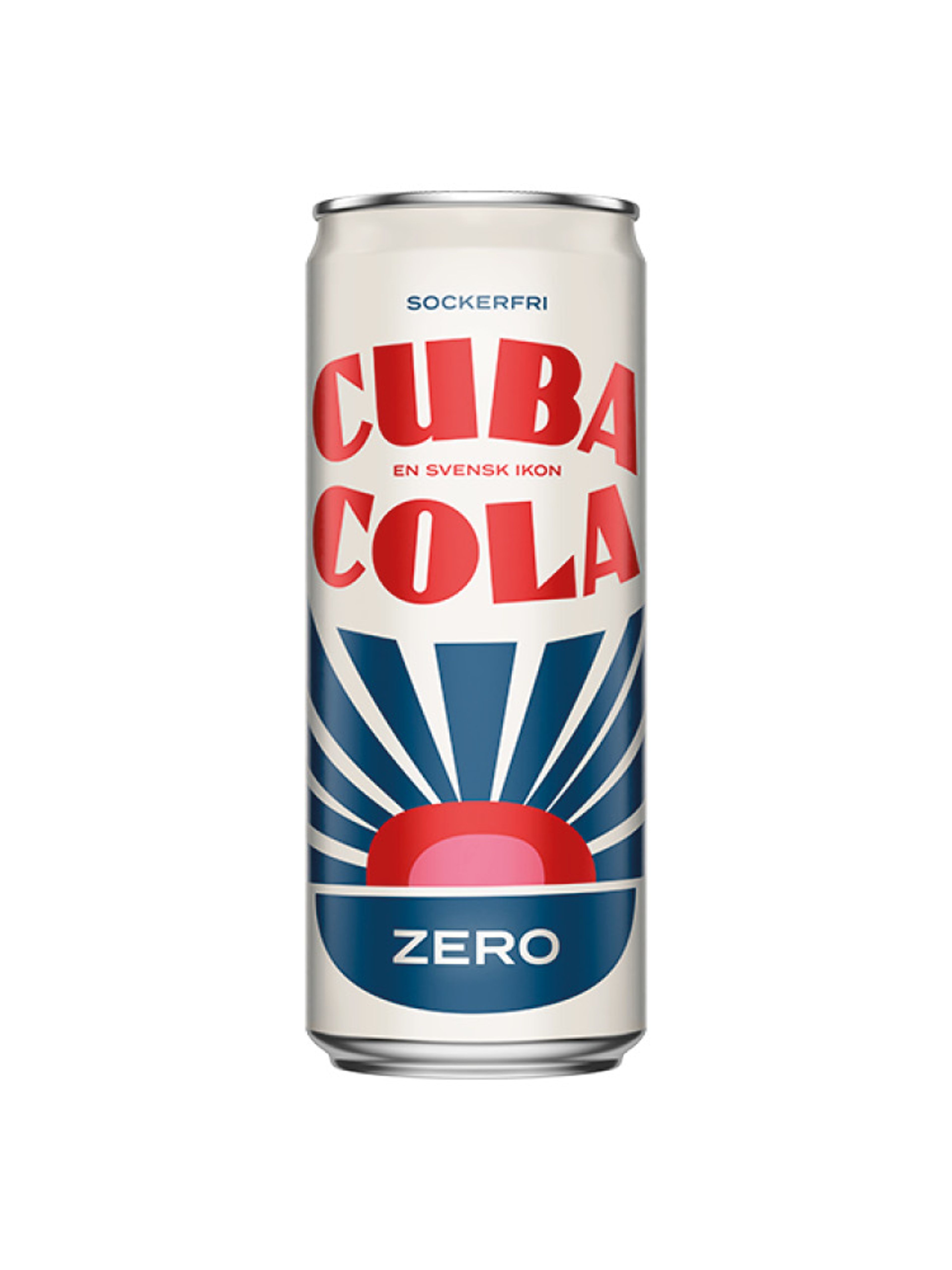 Produktbild som visar Cuba Cola Zero från Leksands Knäcke