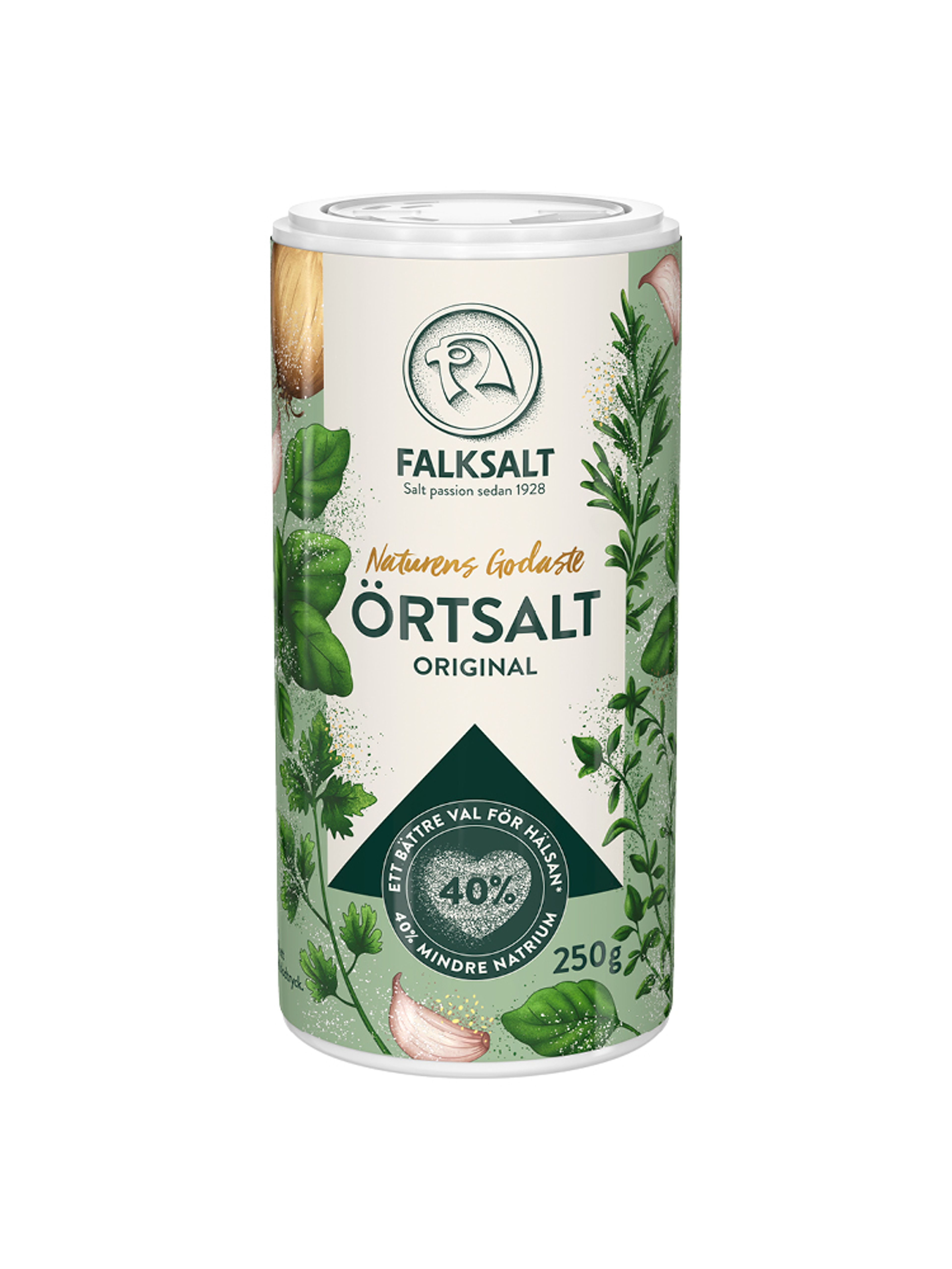 Produktbild som visar Örtsalt Original från Falksalt