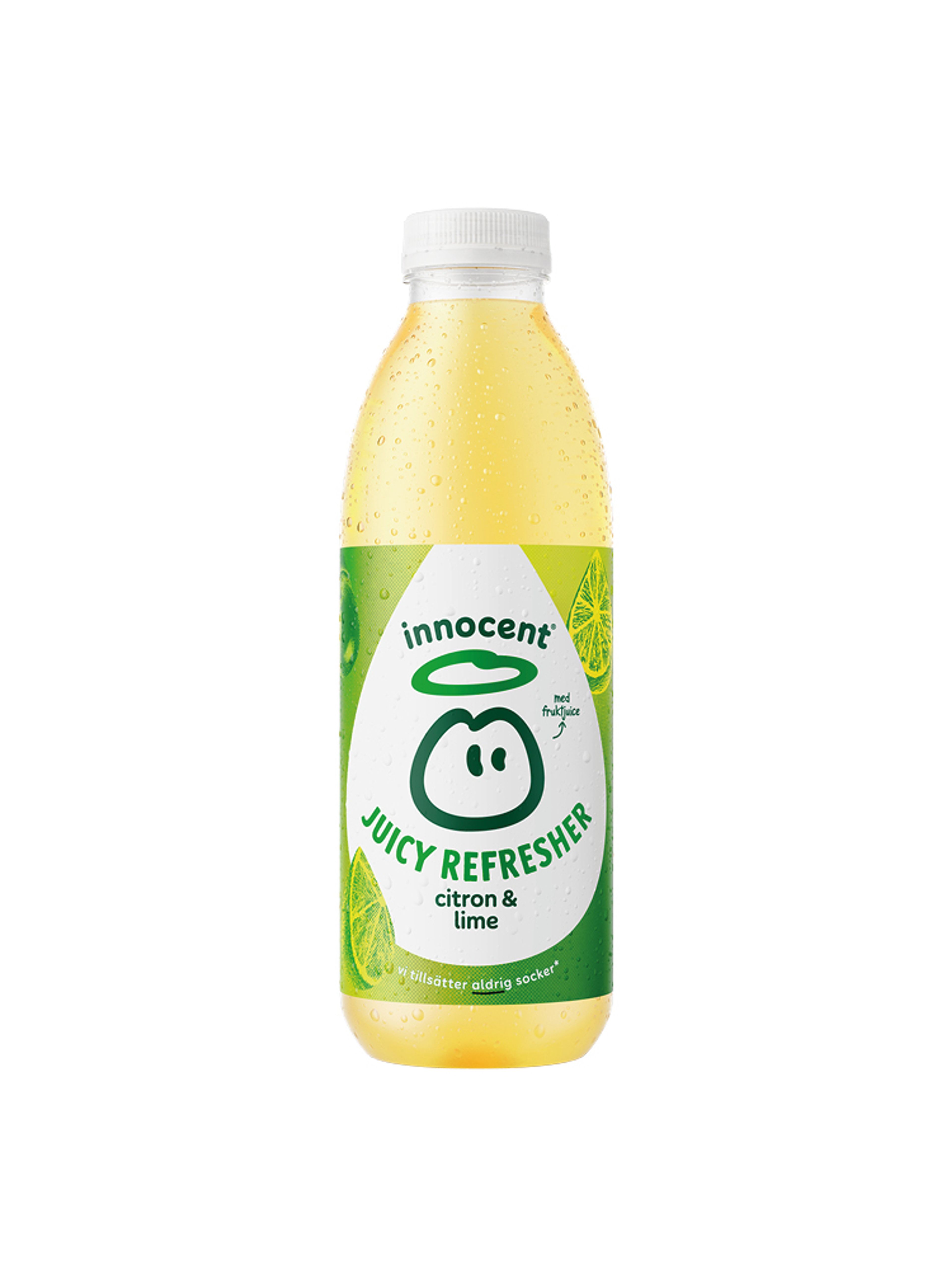 Produktbild som visar Juicy Refresher Citron & Lime från Innocent