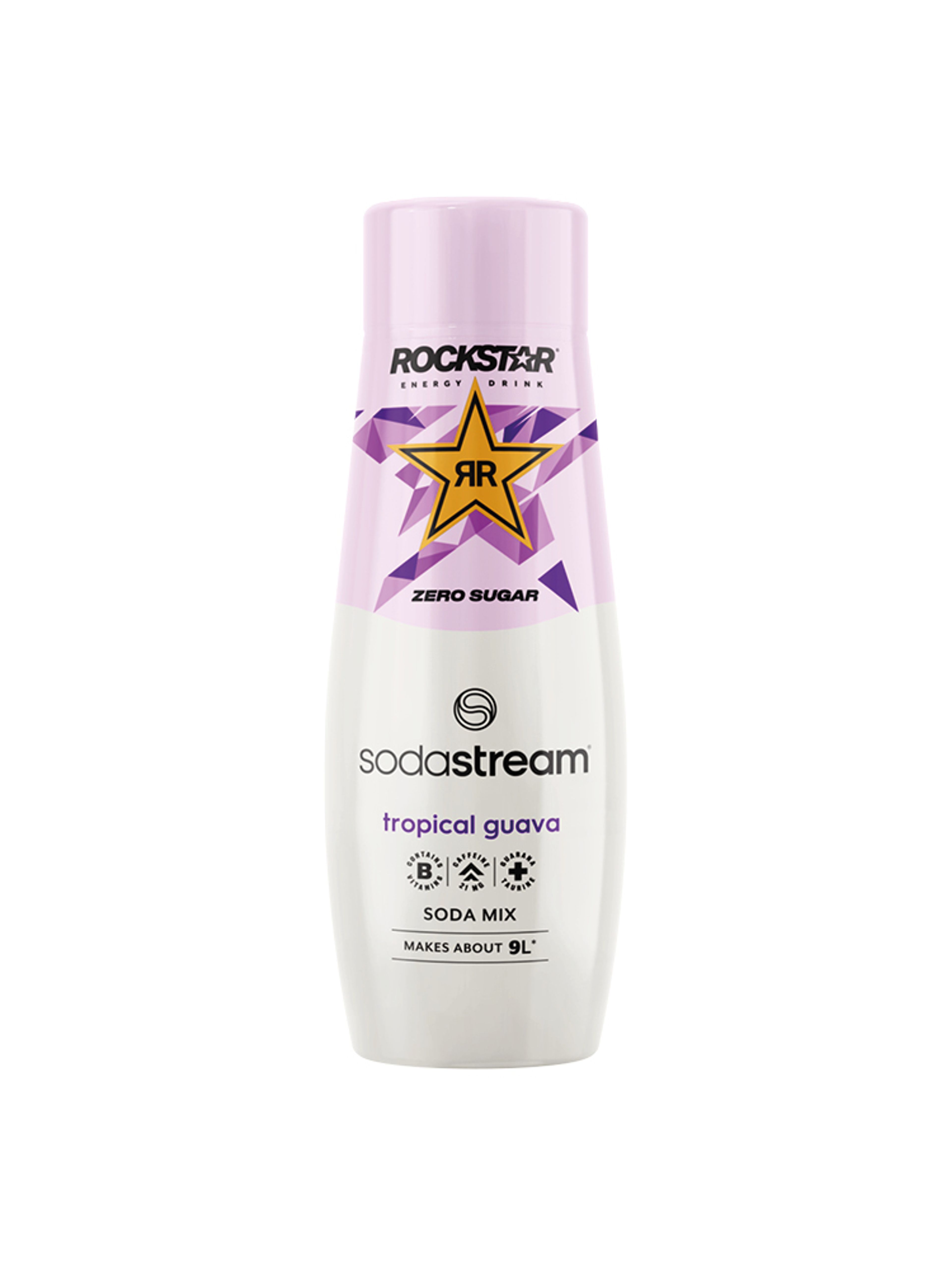Produktbild som visar Rockstar Tropical Guava från Sodastream