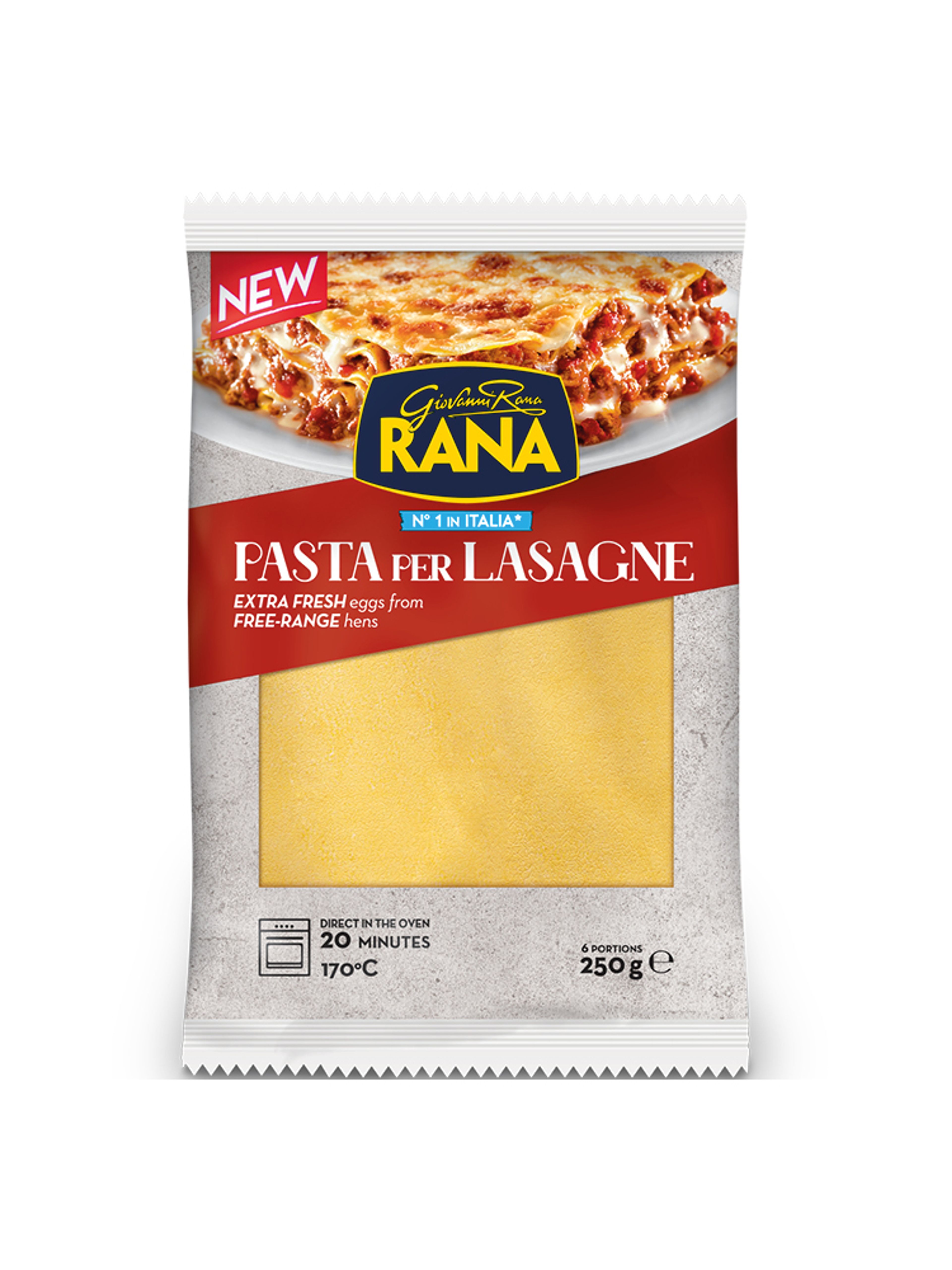 Produktbild som visar Lasagneplattor från Rana