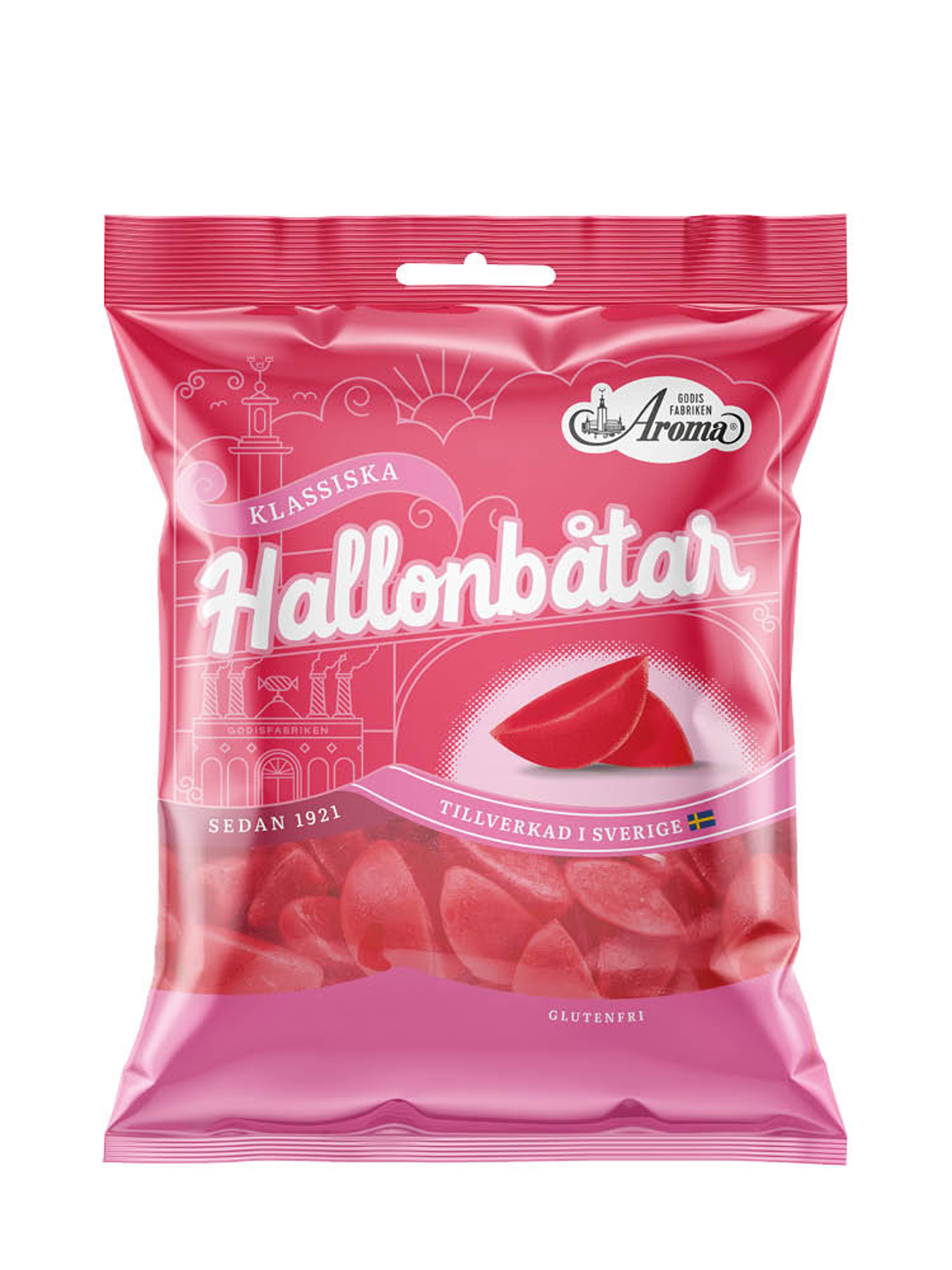 Produktbild som visar Hallonbåtar från Aroma
