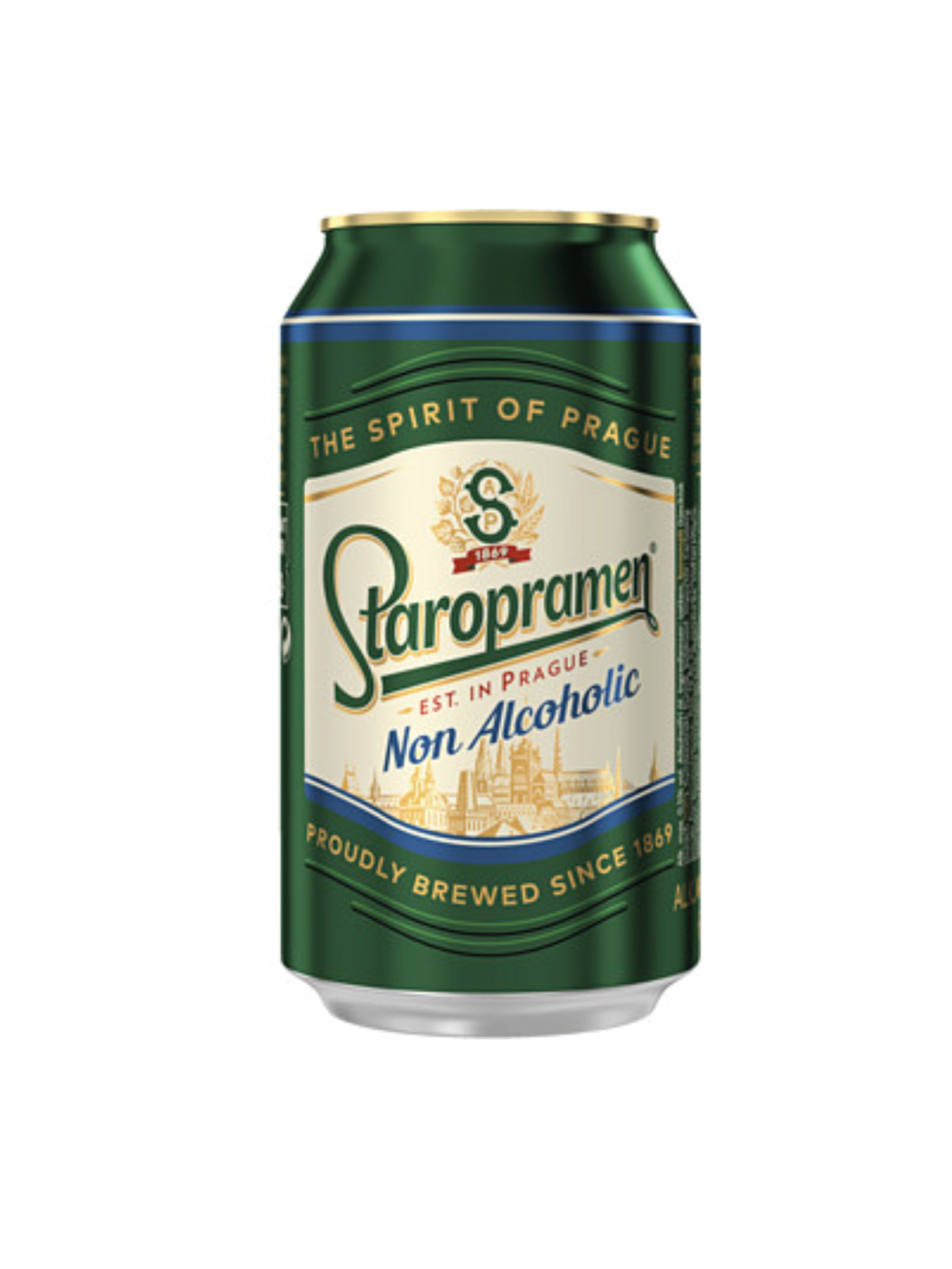 Produktbild som visar Alkoholfri öl från Staropramen