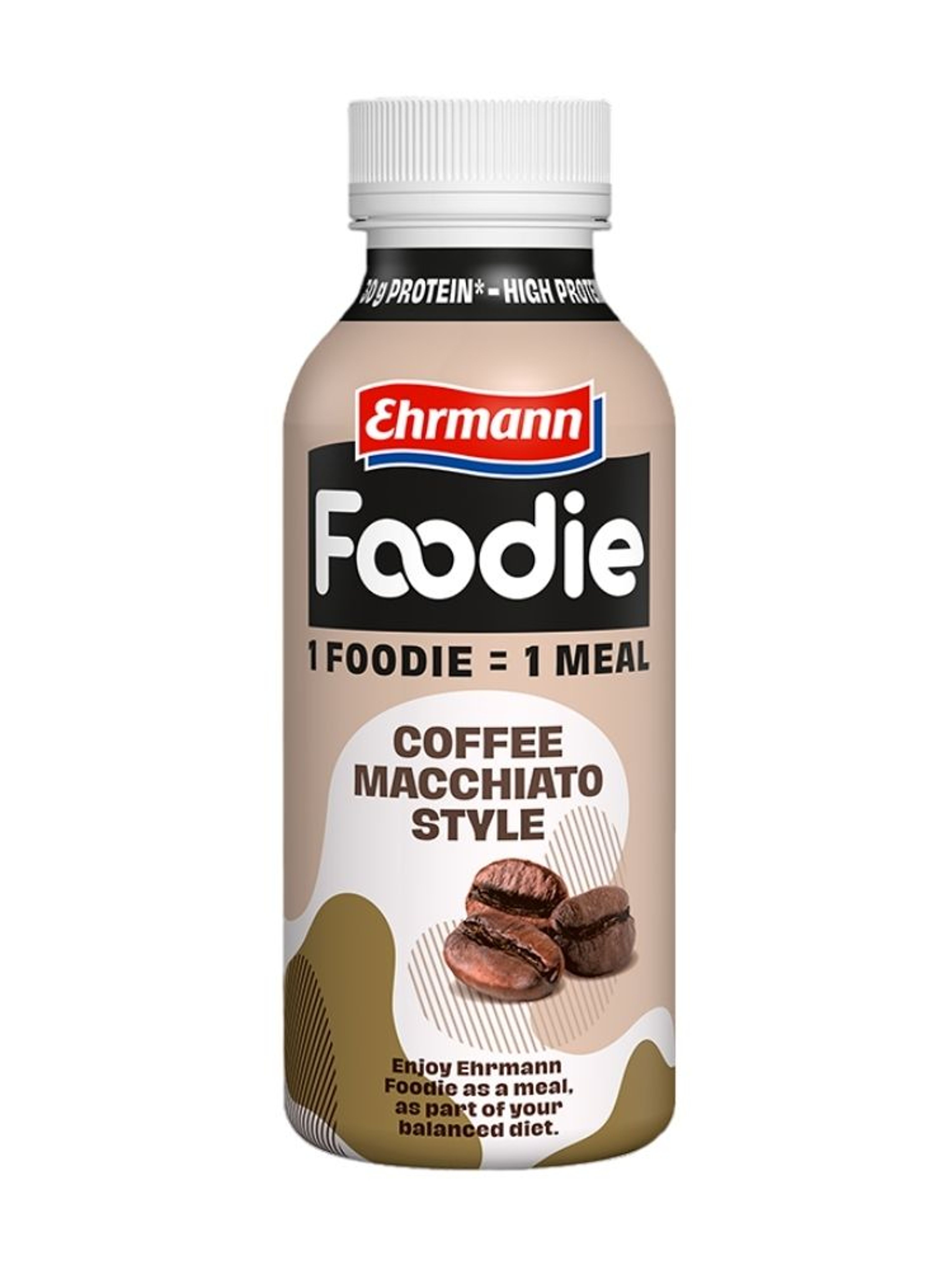 Produktbild som visar Mjölkdryck Kaffe från Ehrmann