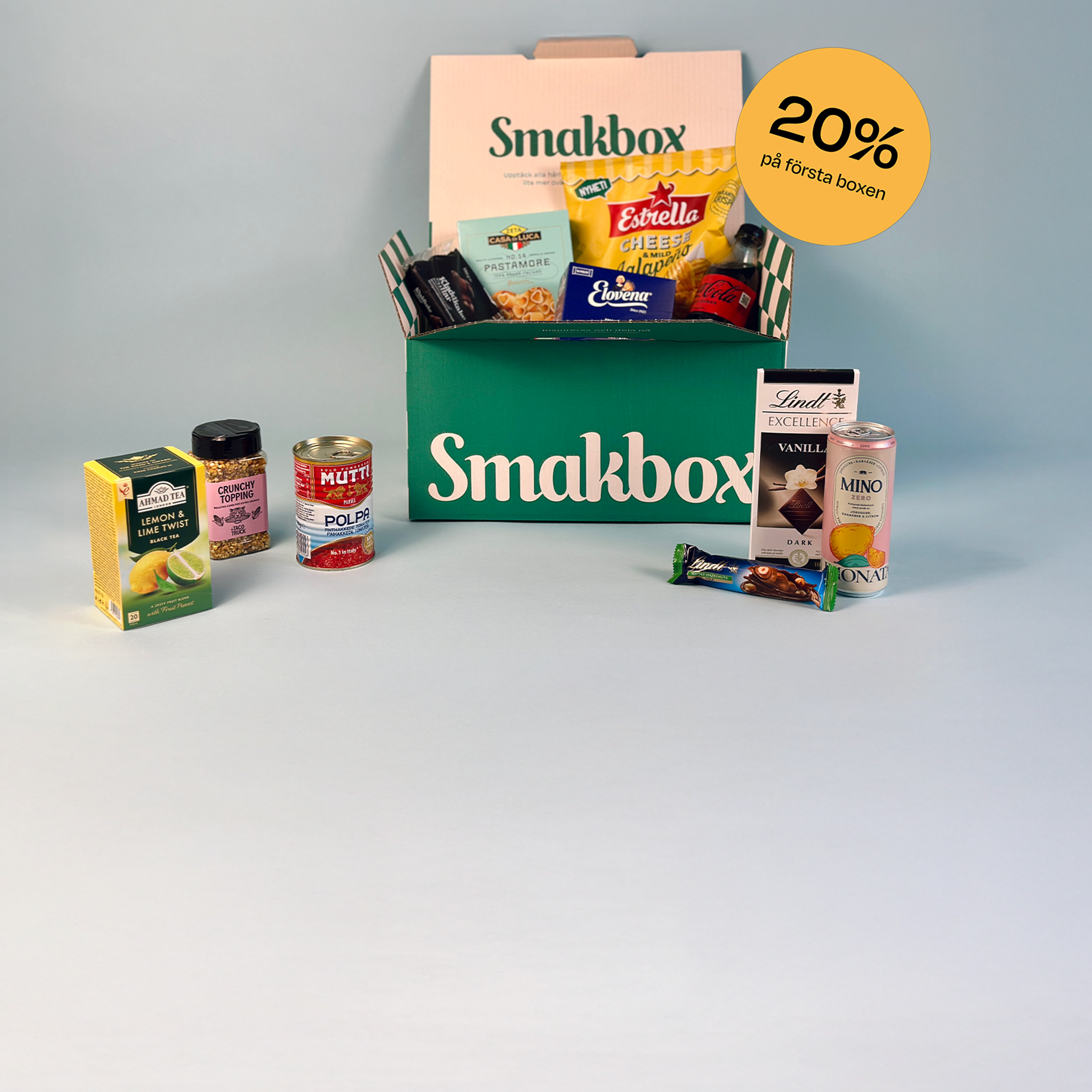 Hitta nya favoriter med Smakbox – Sveriges största provsmakningsbox