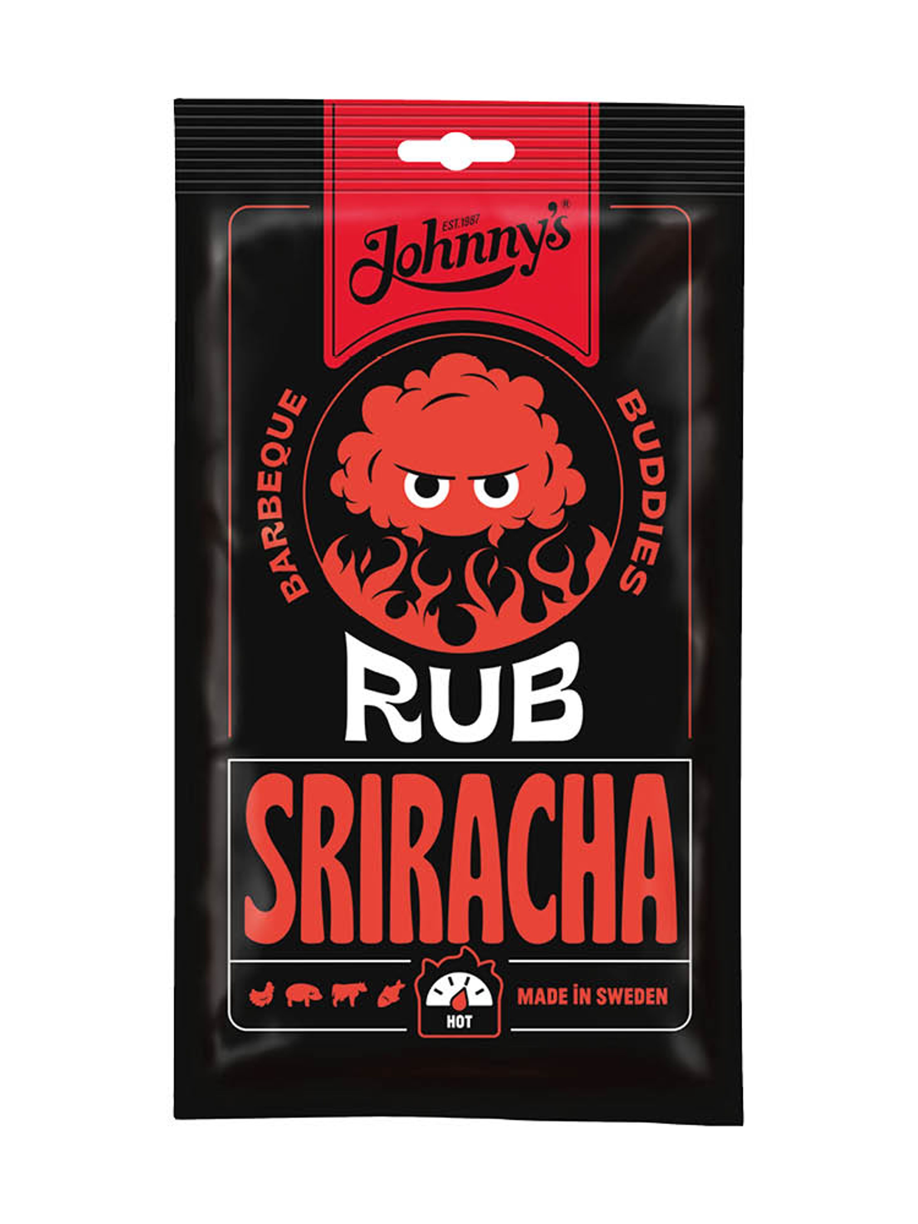 Produktbild som visar Rub Sriracha från Johnny's