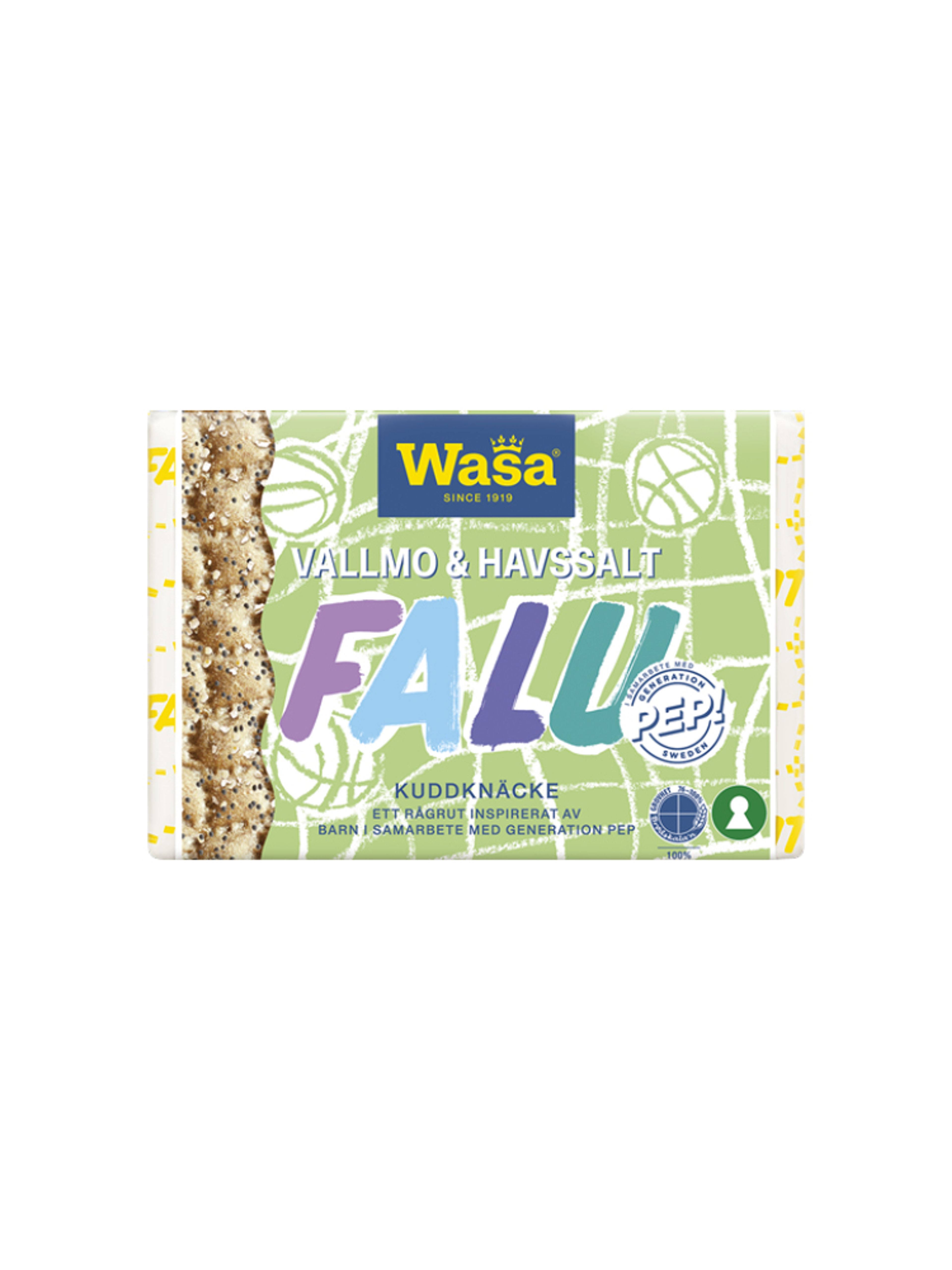 Produktbild som visar Falu Vallmo & Havssalt från Wasa