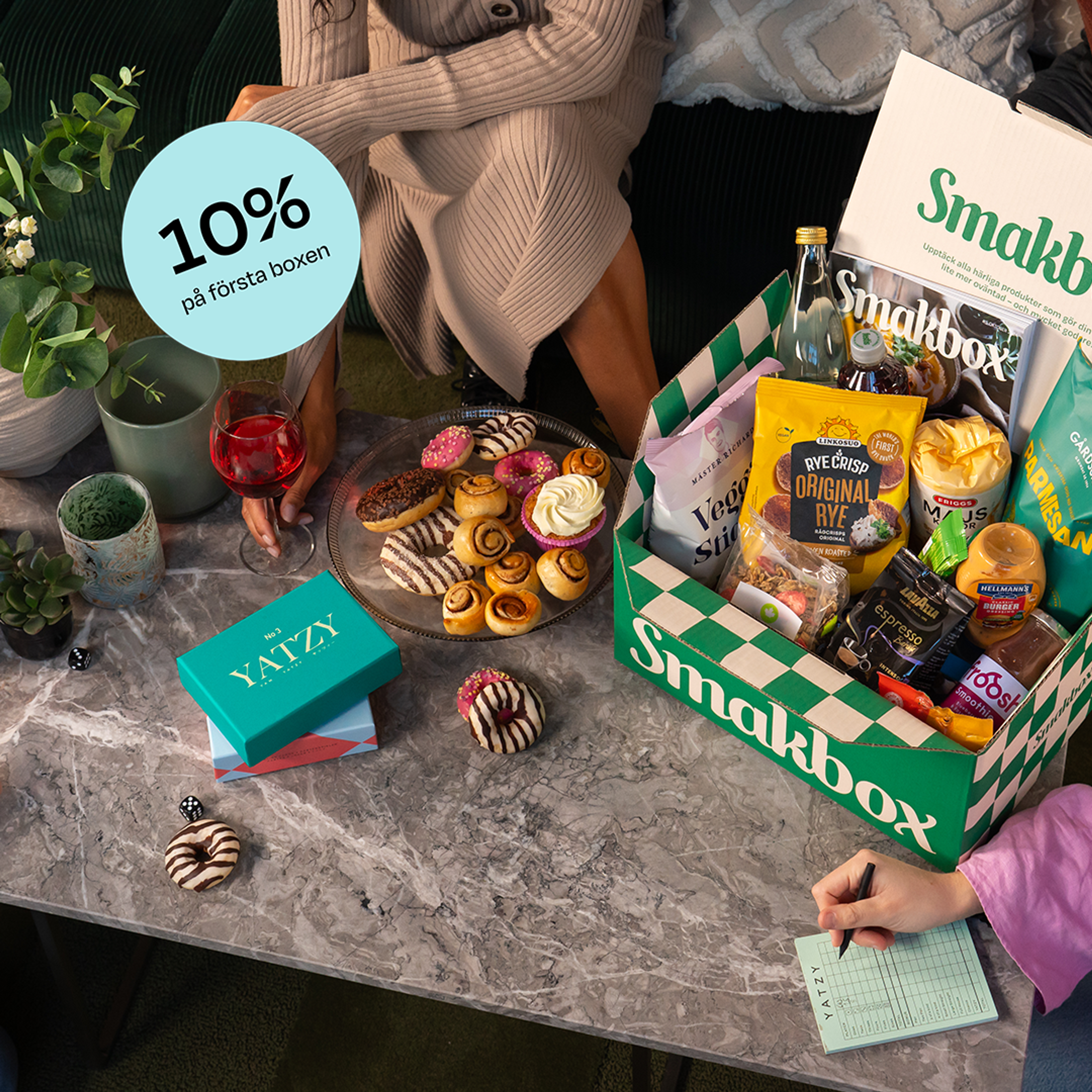 Hitta nya favoriter med Smakbox – Sveriges största provsmakningsbox