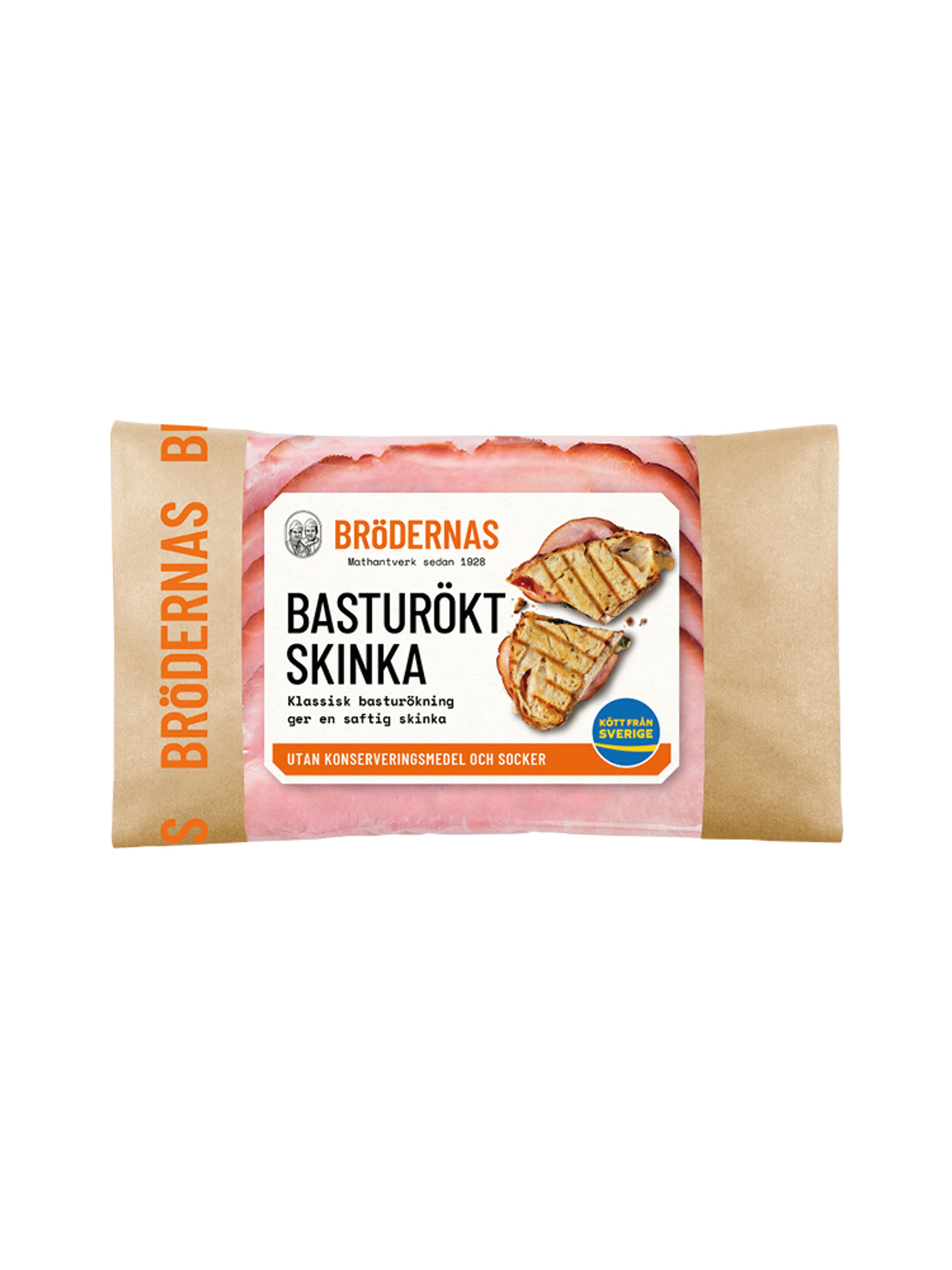 Produktbild som visar Basturökt Skinka från Brödernas