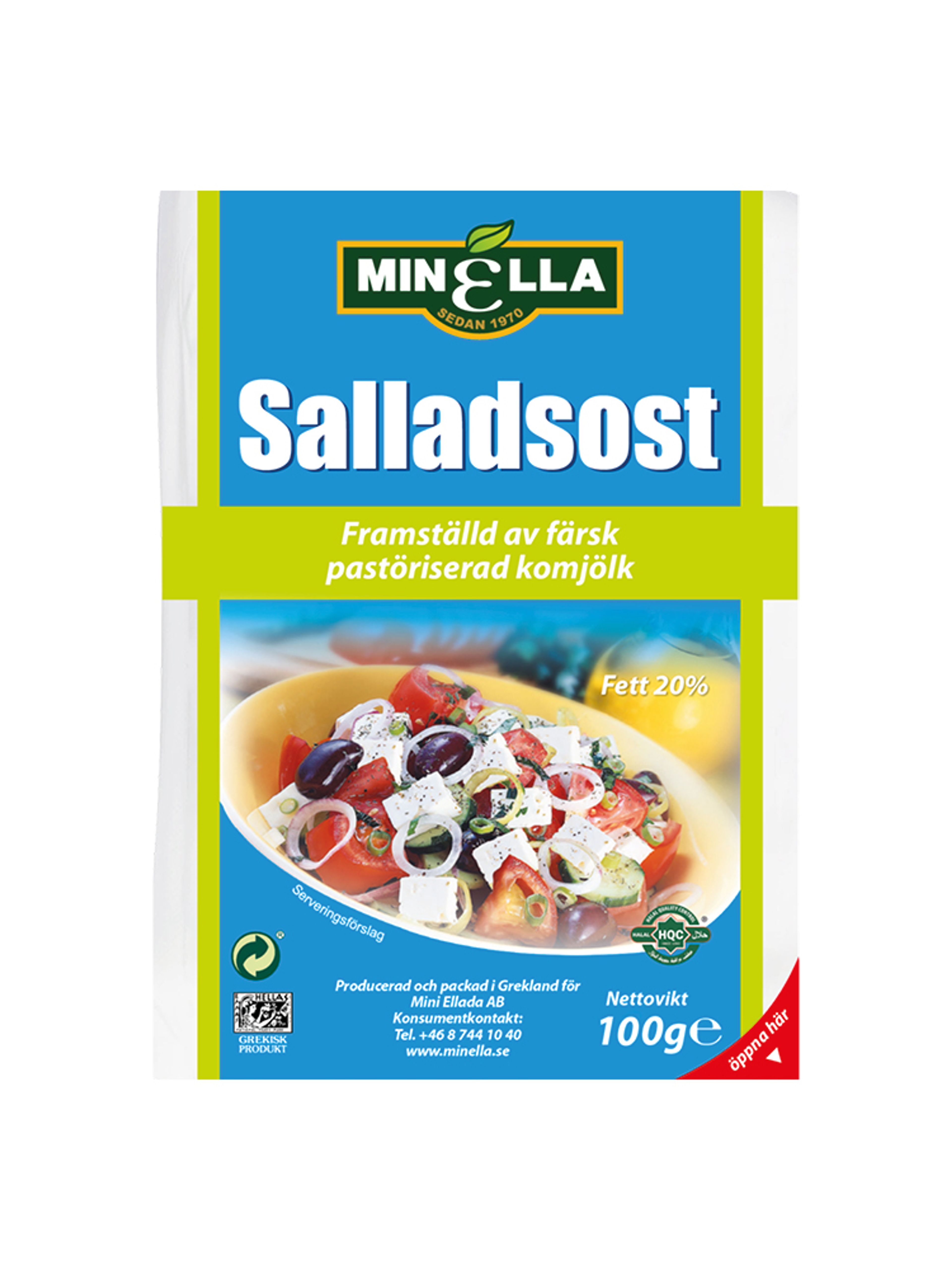 Produktbild som visar Salladsost från Minella