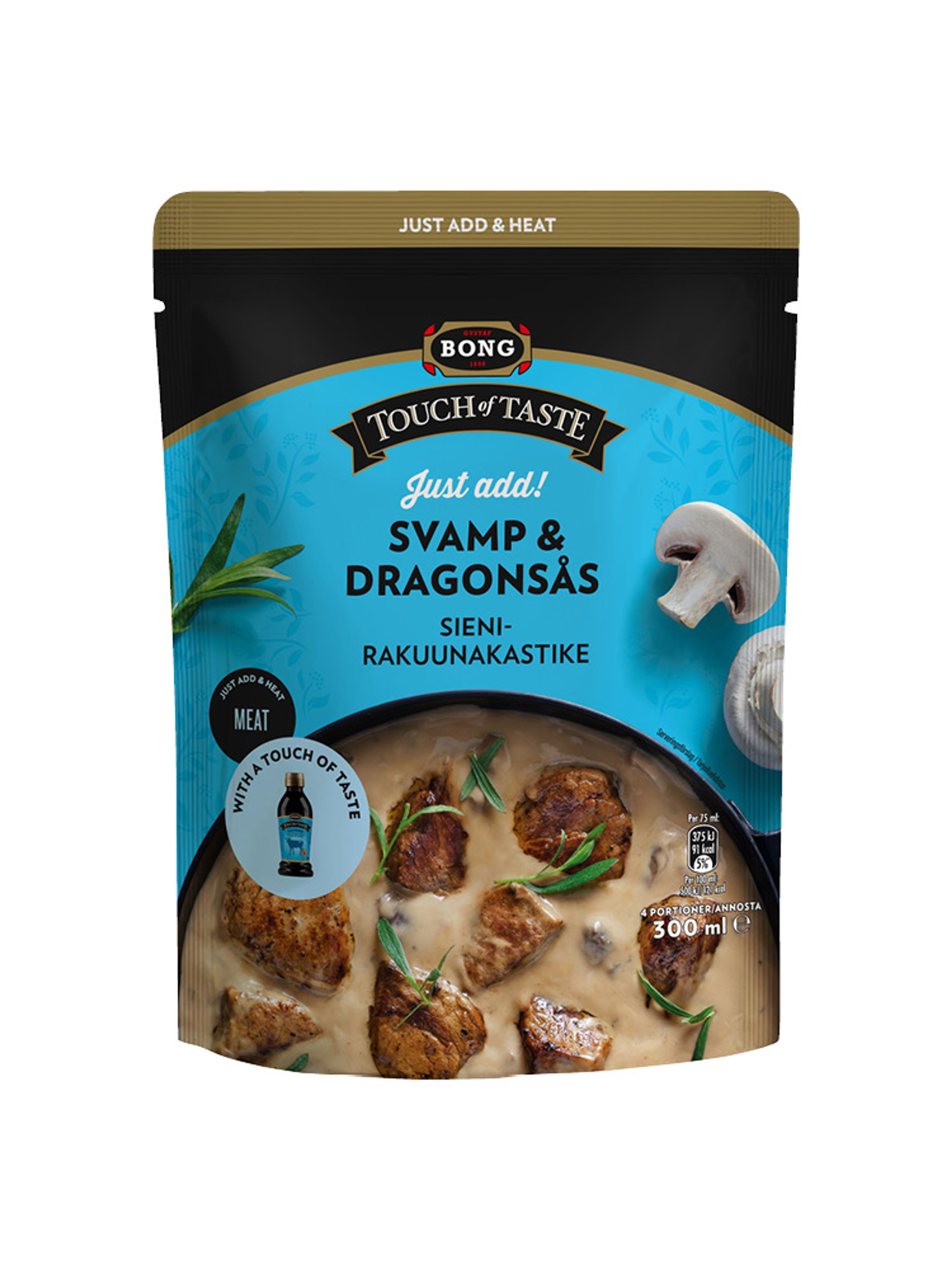 Produktbild som visar Just Add Svamp & Dragon från Bong Touch of Taste