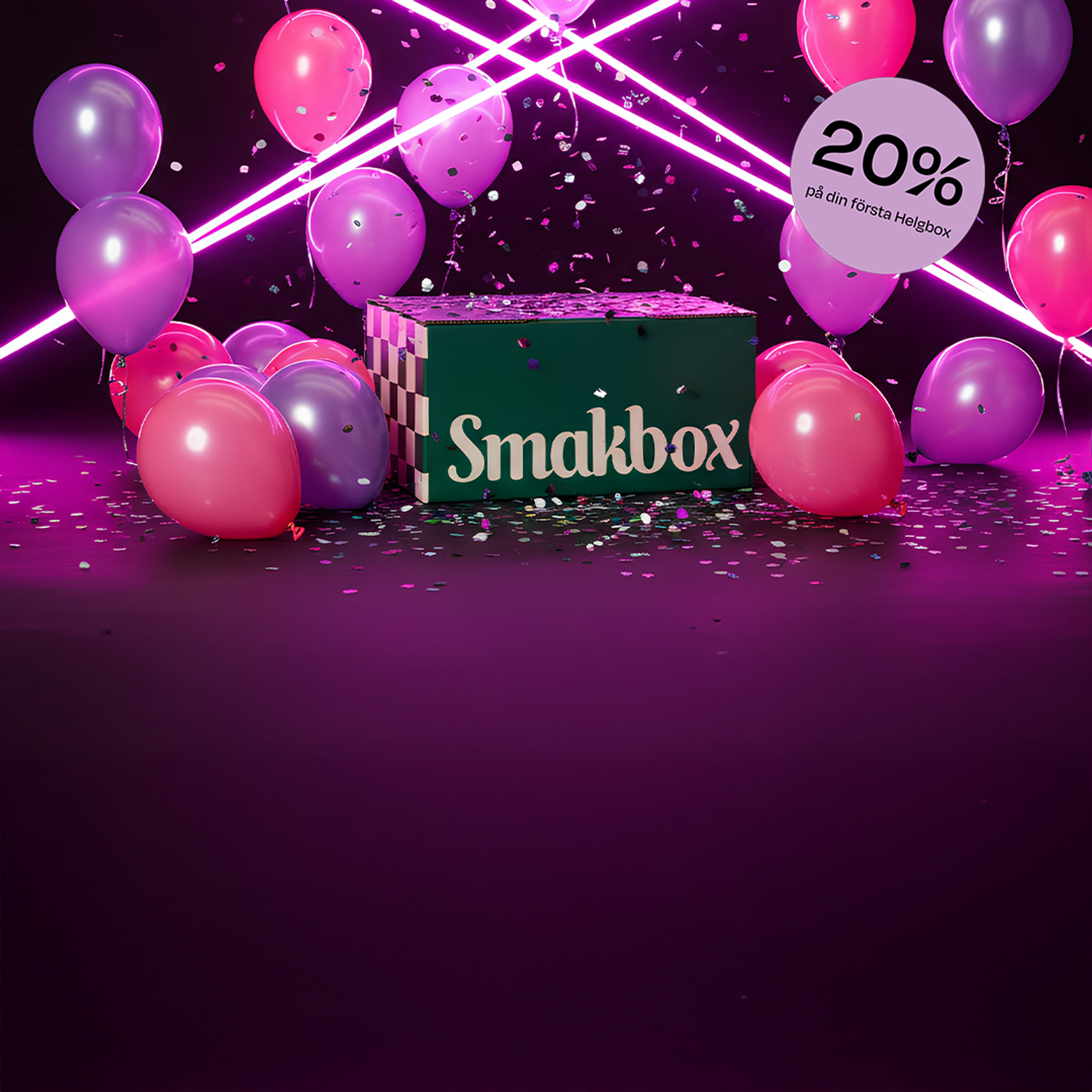 Helgbox - det allra gottigaste från Smakbox!