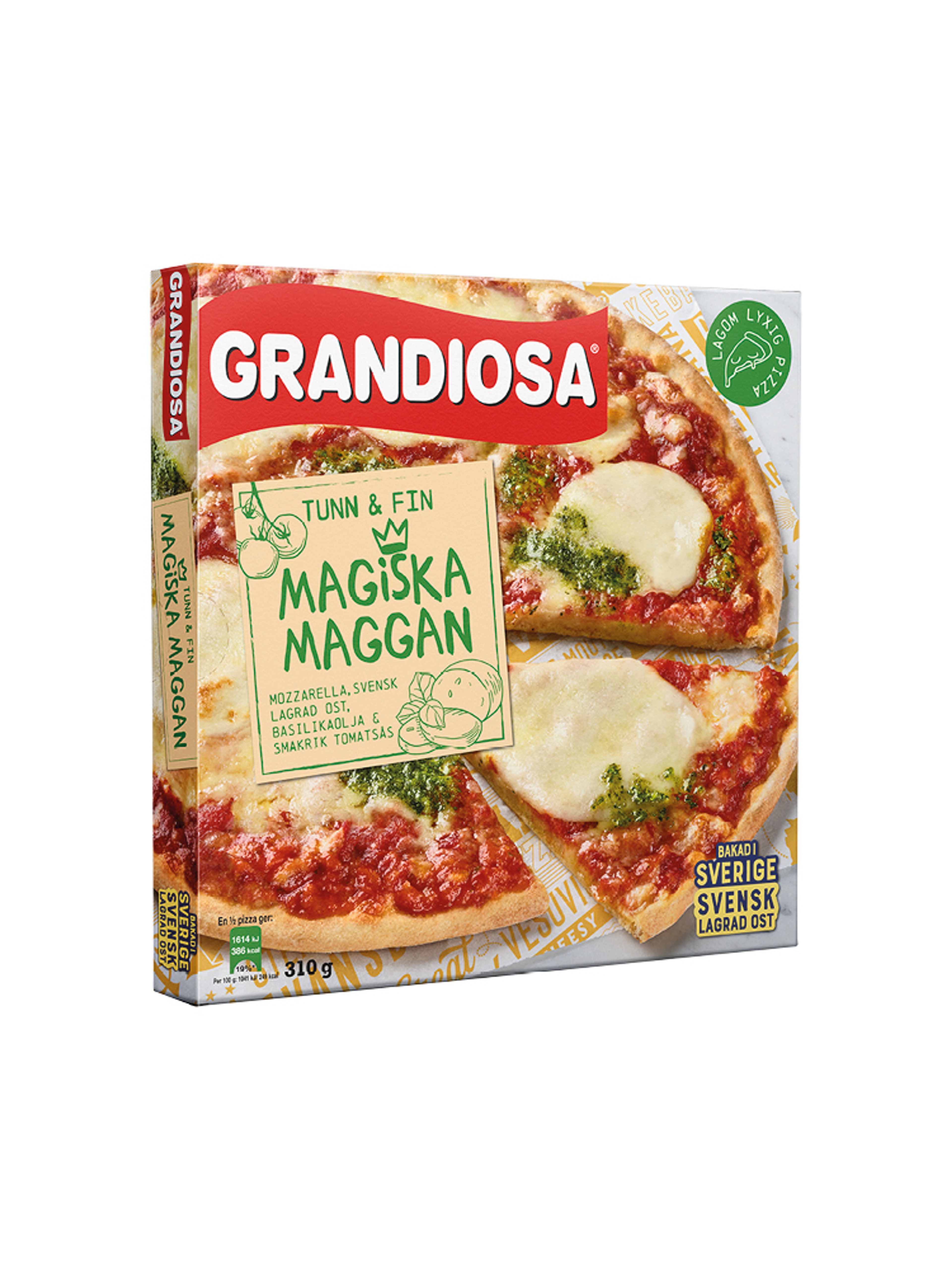 Produktbild som visar Tunn & fin Magiska Maggan från Grandiosa
