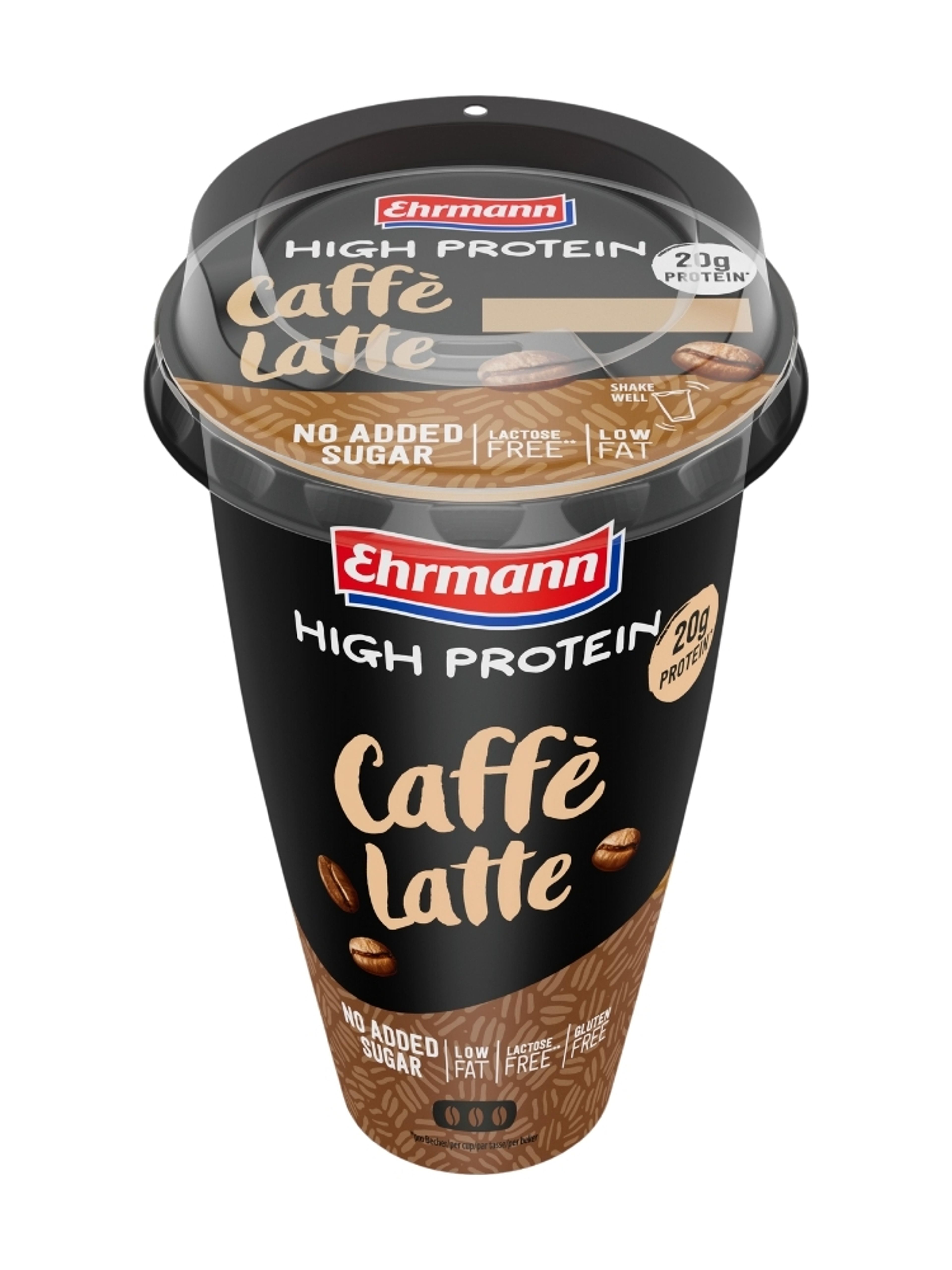 Produktbild som visar High Protein Caffé Latte Classic från Ehrmann