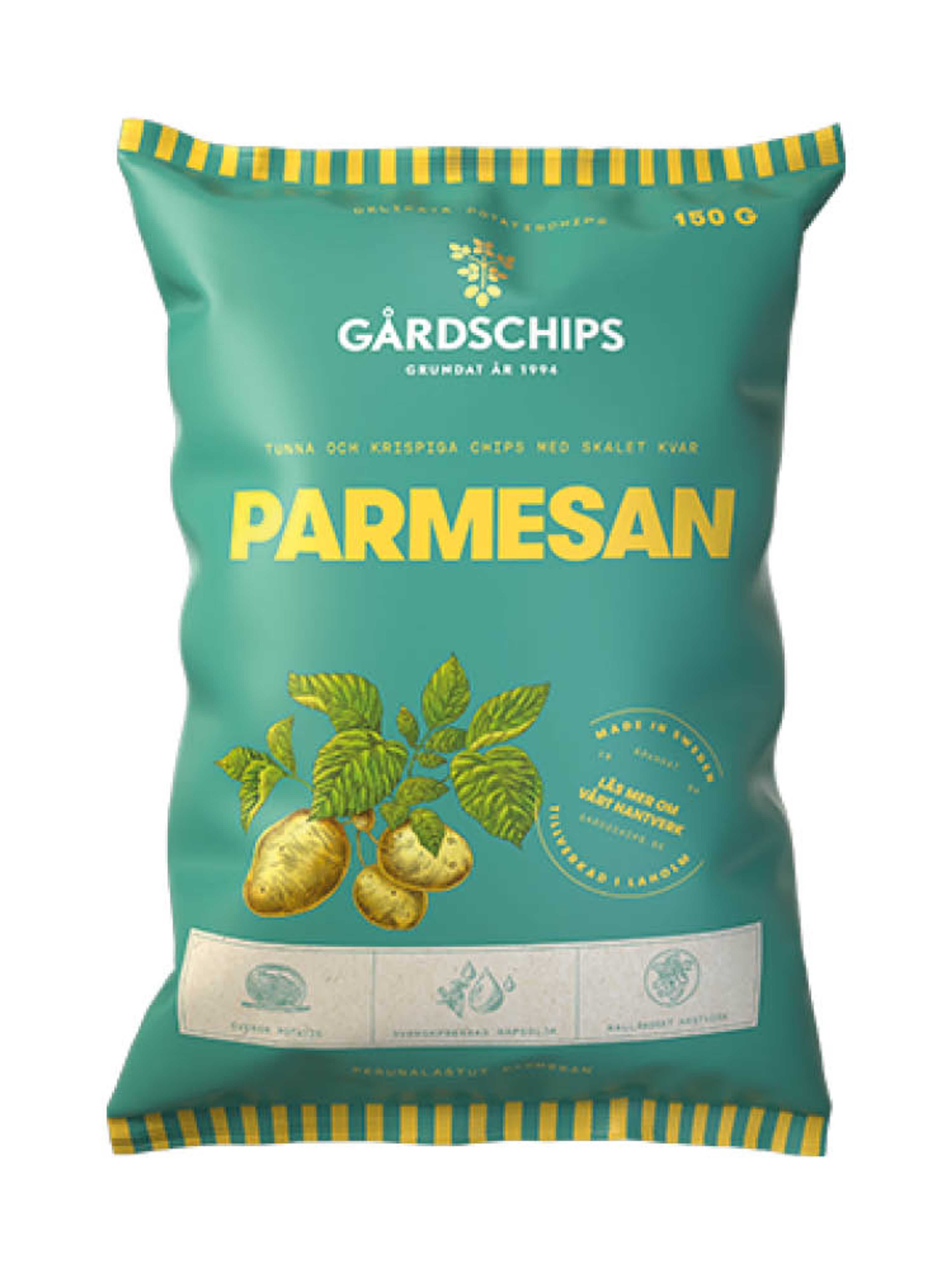 Produktbild som visar Chips Parmesan från Gårdschips