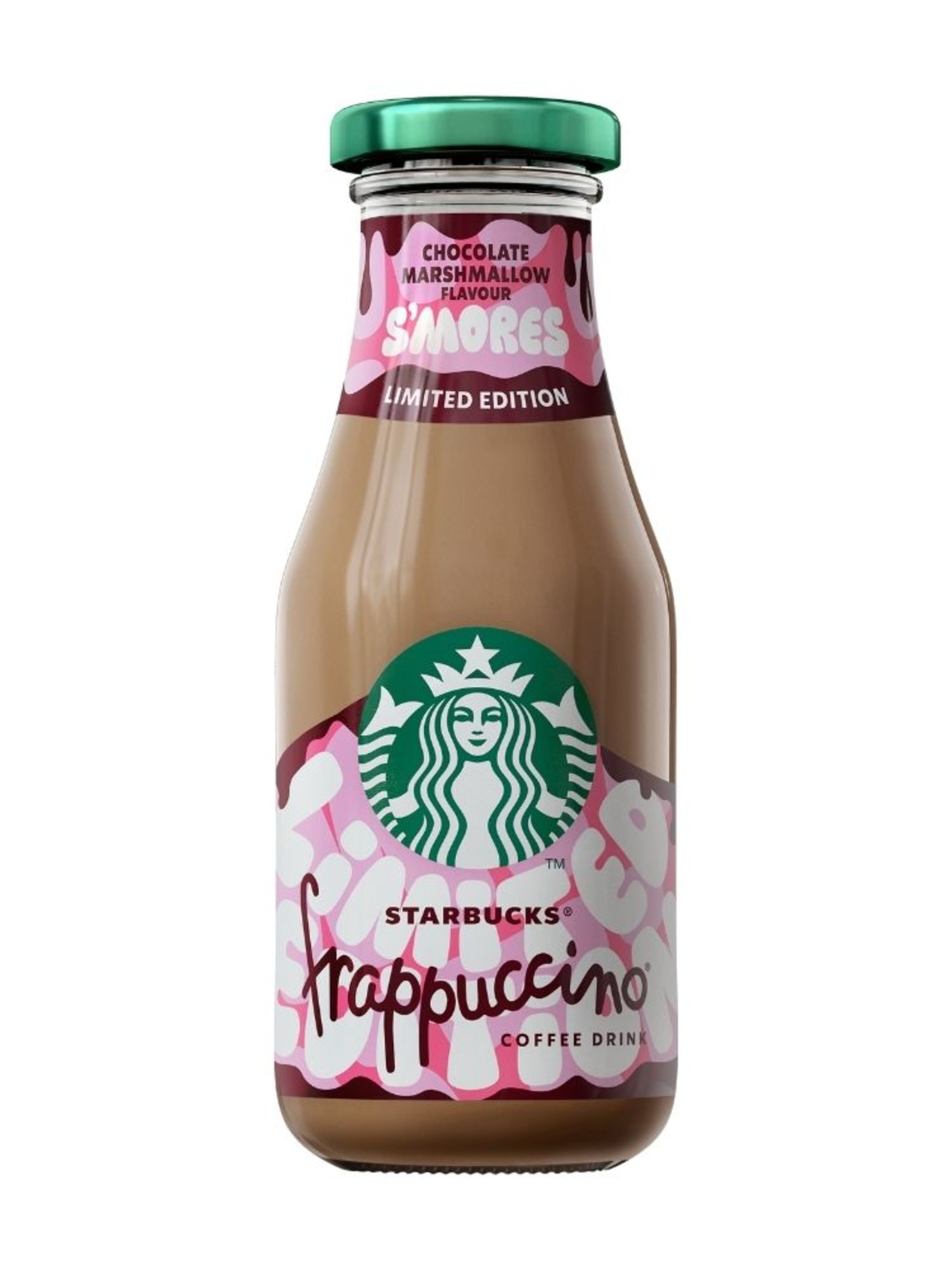 Produktbild som visar Frappuccino Chocolate Marshmallow från Starbucks