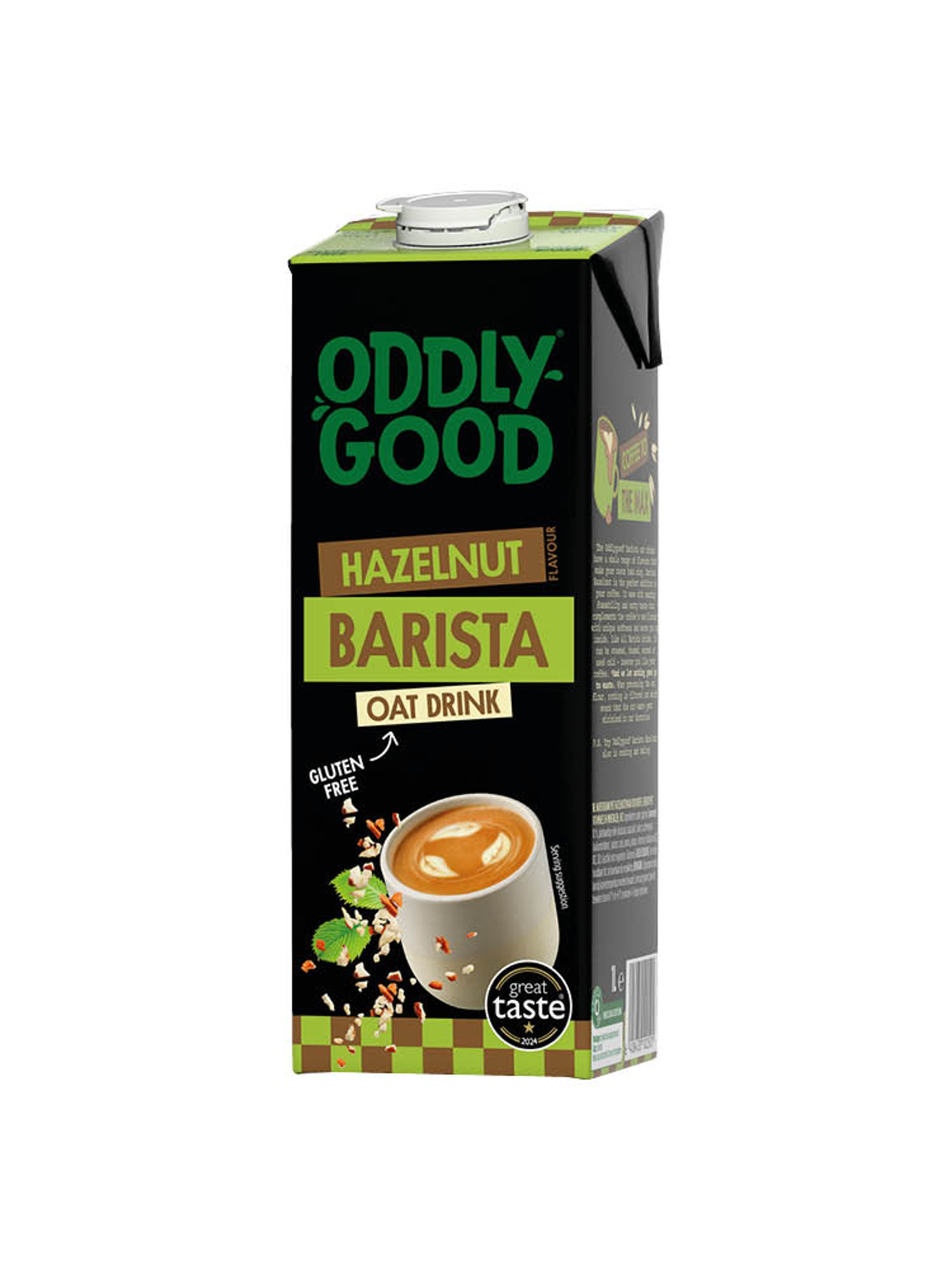 Produktbild som visar Barista Hazelnut från Oddlygood®
