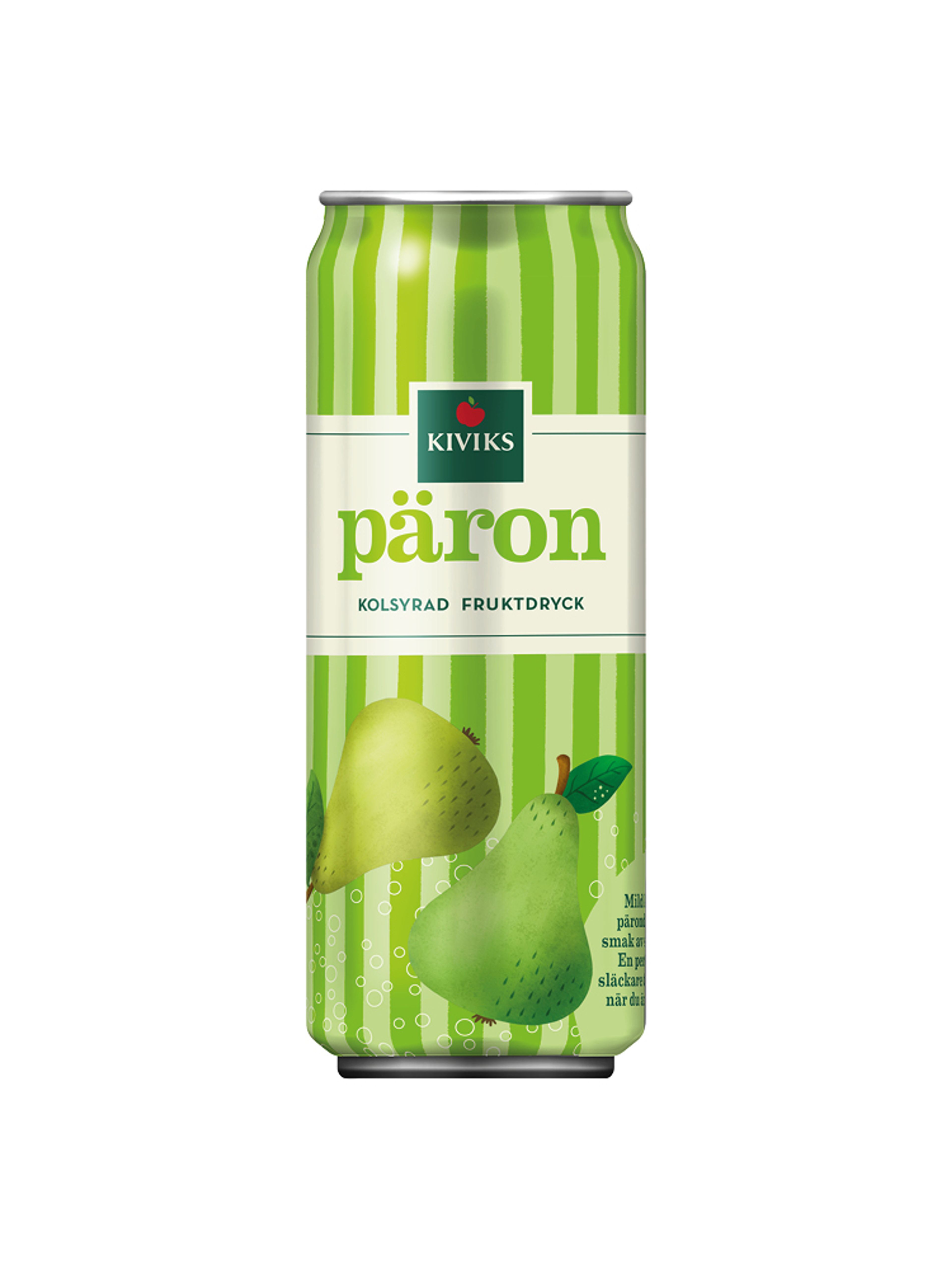 Produktbild som visar Fruktdryck Kolsyrad Päron från Kiviks Musteri