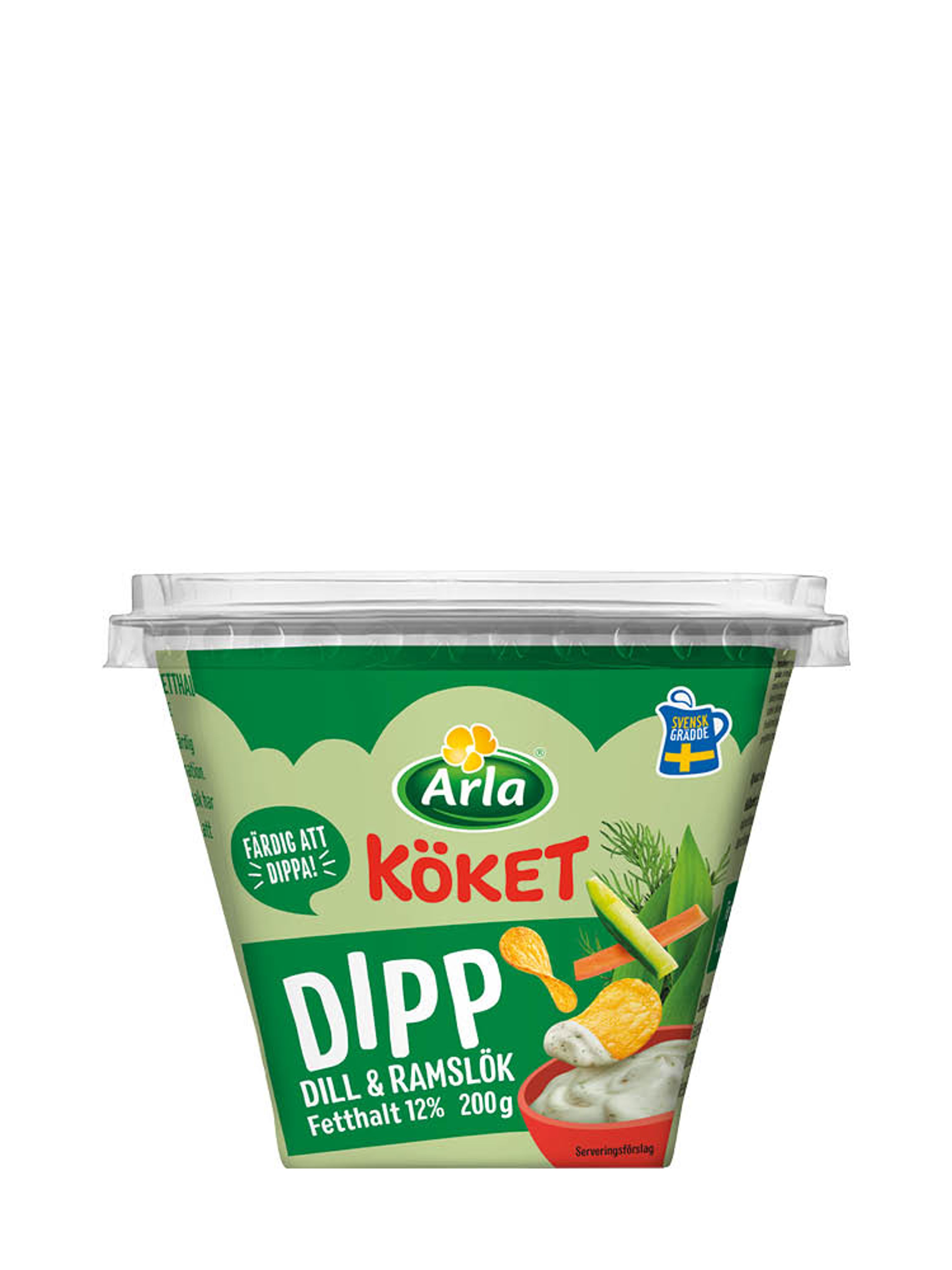 Produktbild som visar Dipp Dill & Ramslök från Arla Köket®