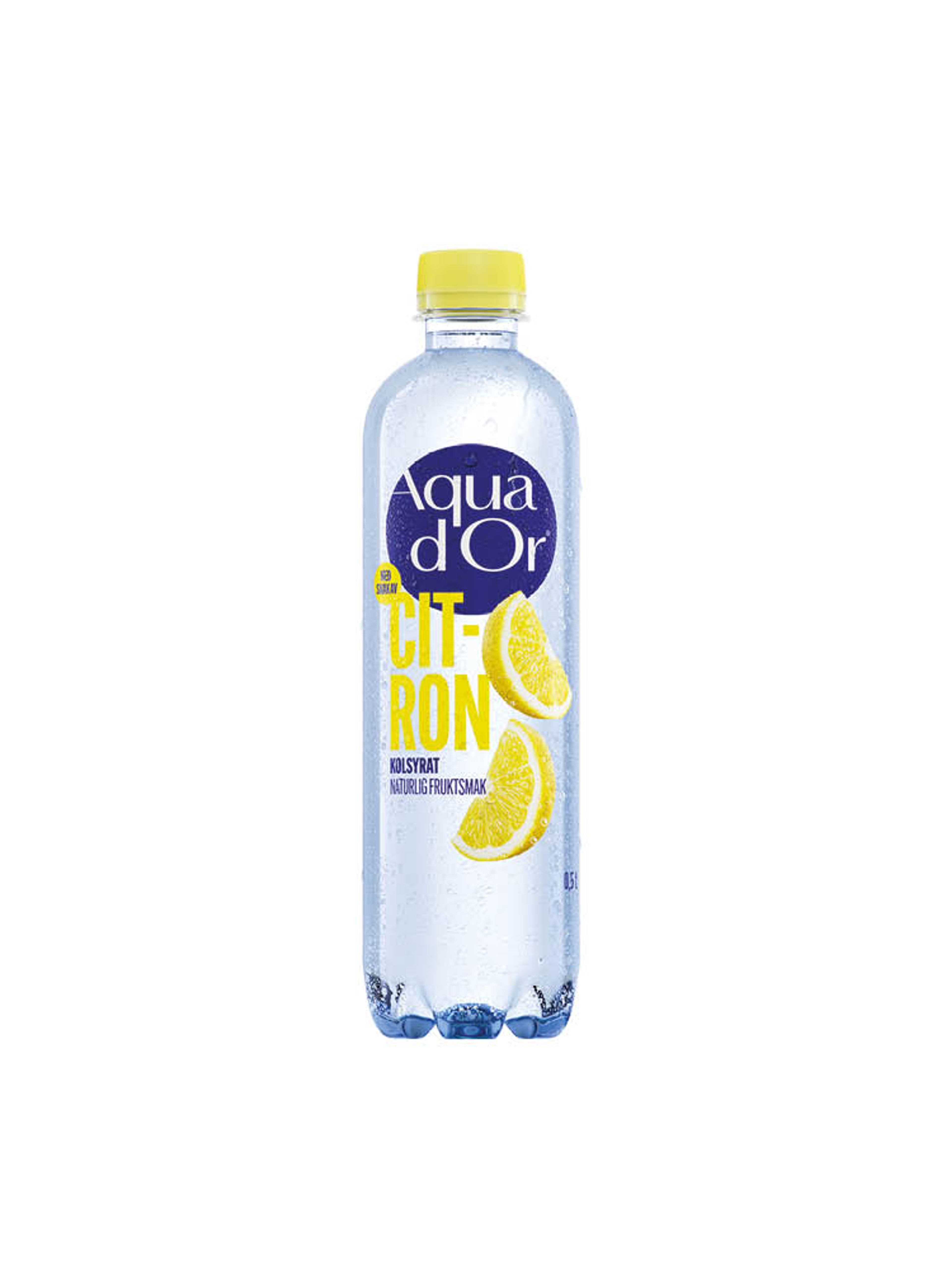 Produktbild som visar Kolsyrat vatten Citron från Aqua d'Or