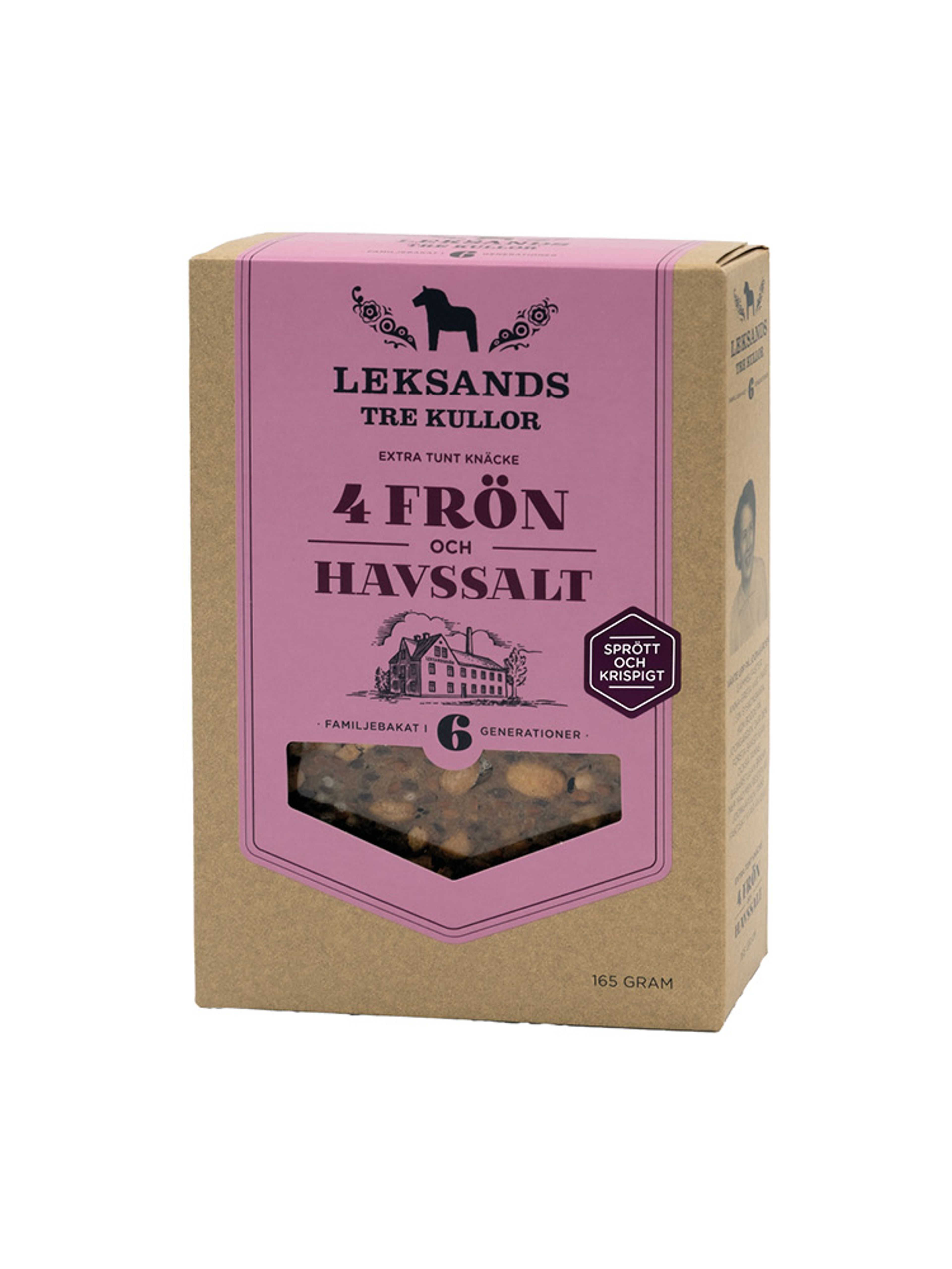 Produktbild som visar Leksands 4 Frön & Havssalt från Tre kullor