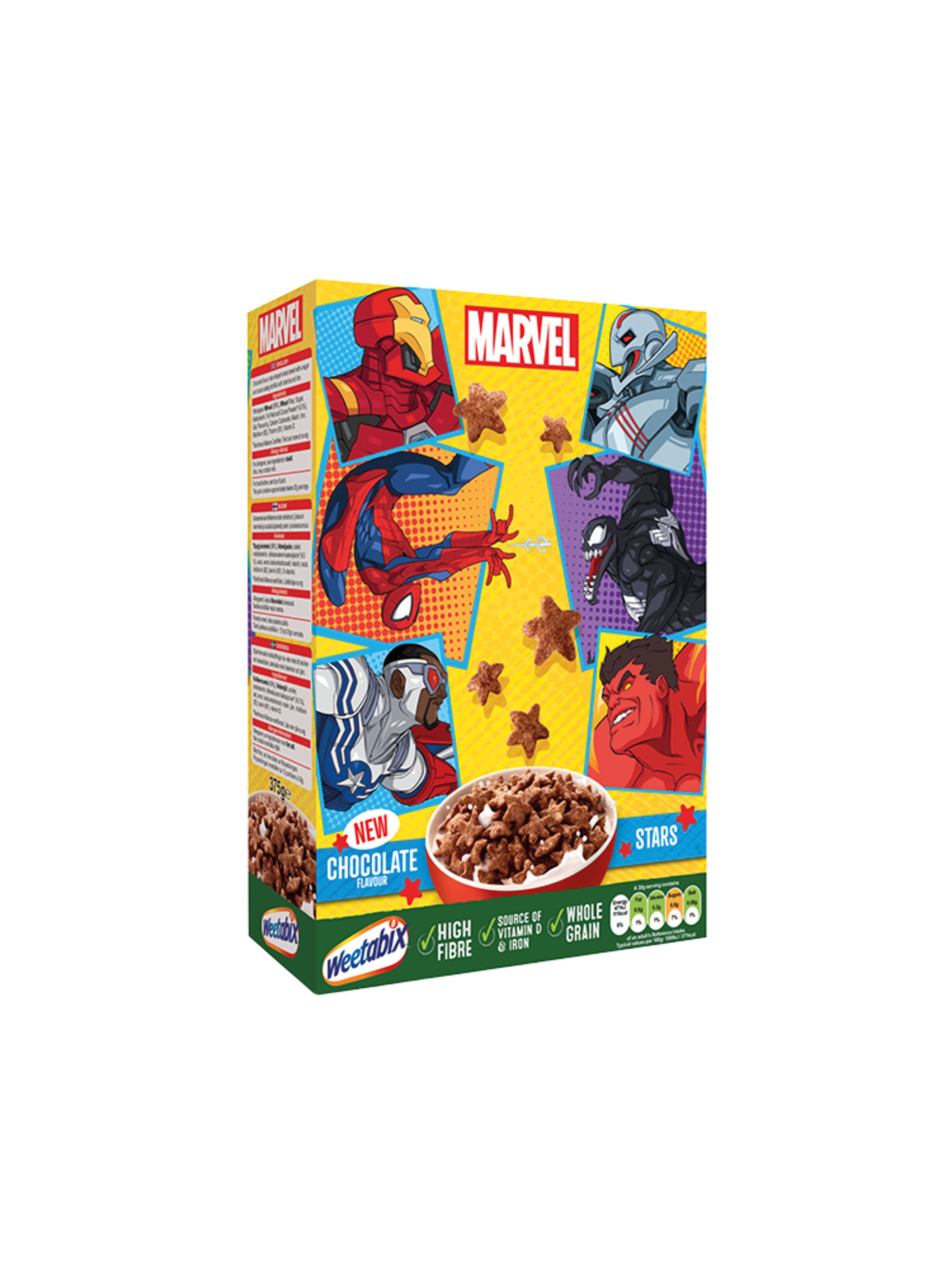 Produktbild som visar Chocolate Stars från Disney Marvel