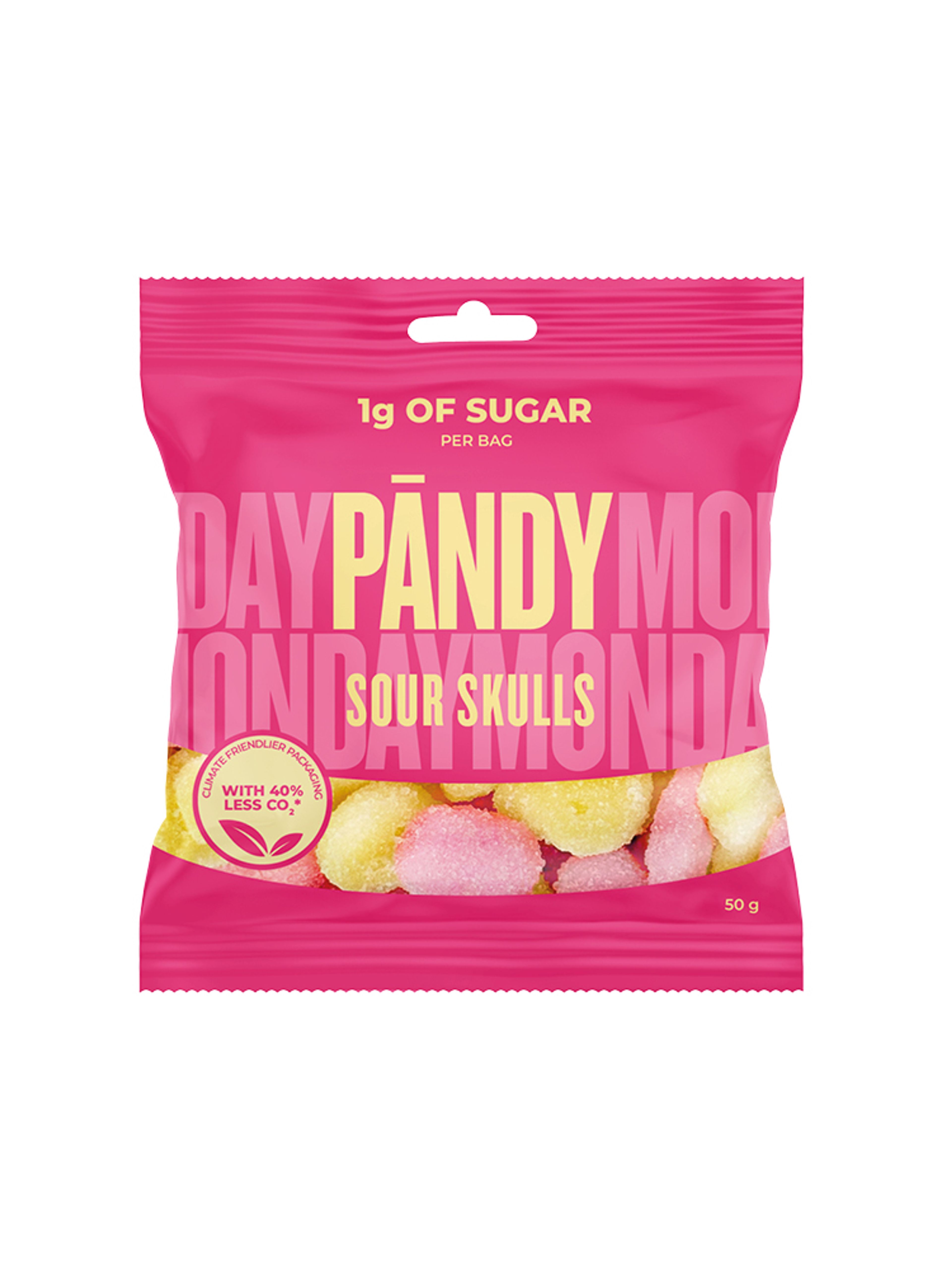Produktbild som visar Pändy Candy Sour Skulls från PÄNDY