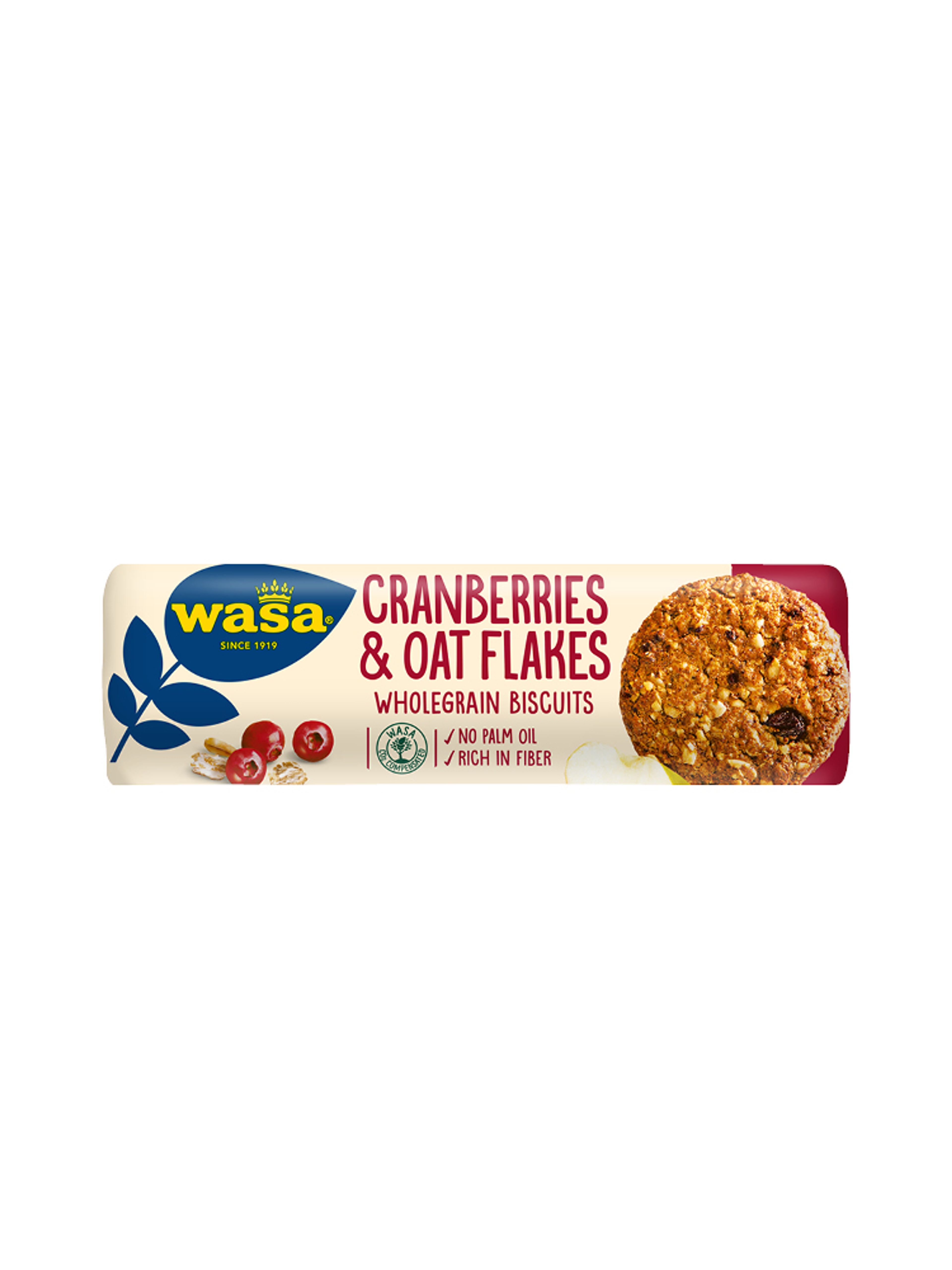 Produktbild som visar Cranberries & Oat från Wasa
