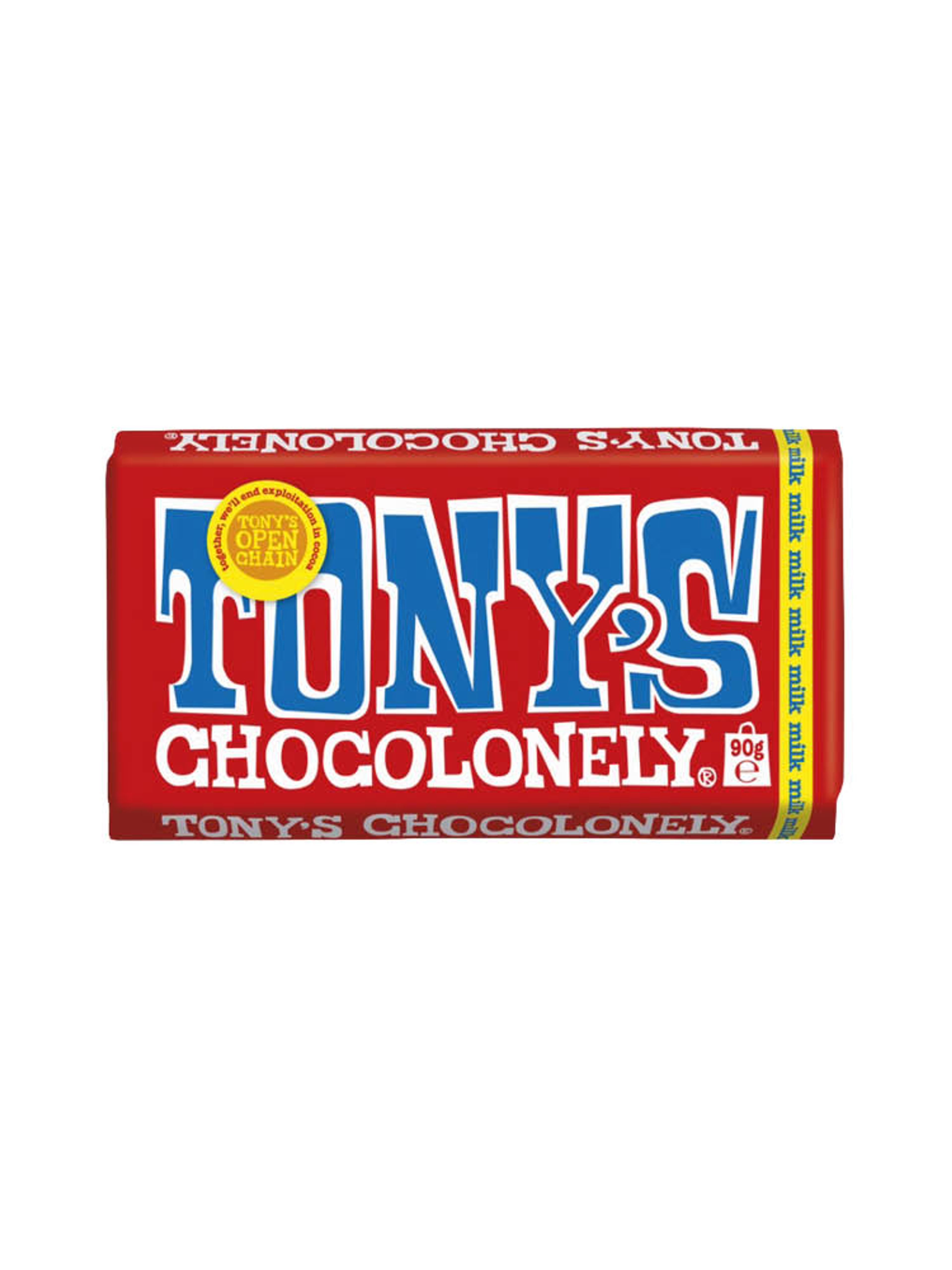 Produktbild som visar Milk Chocolate från Tony's Chocolonely