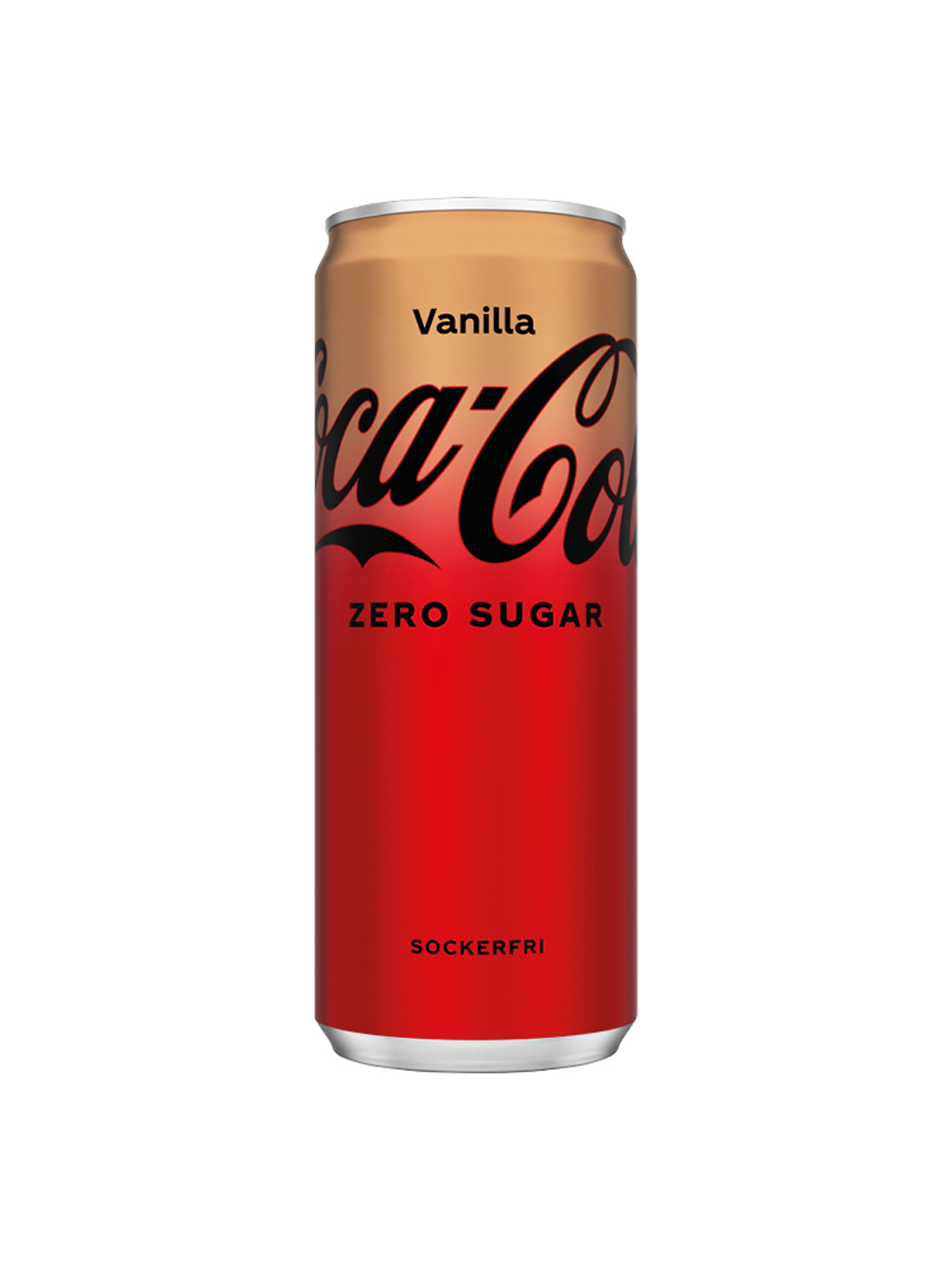 Produktbild som visar Coca-Cola Zero Sugar Vanilla från Coca-Cola