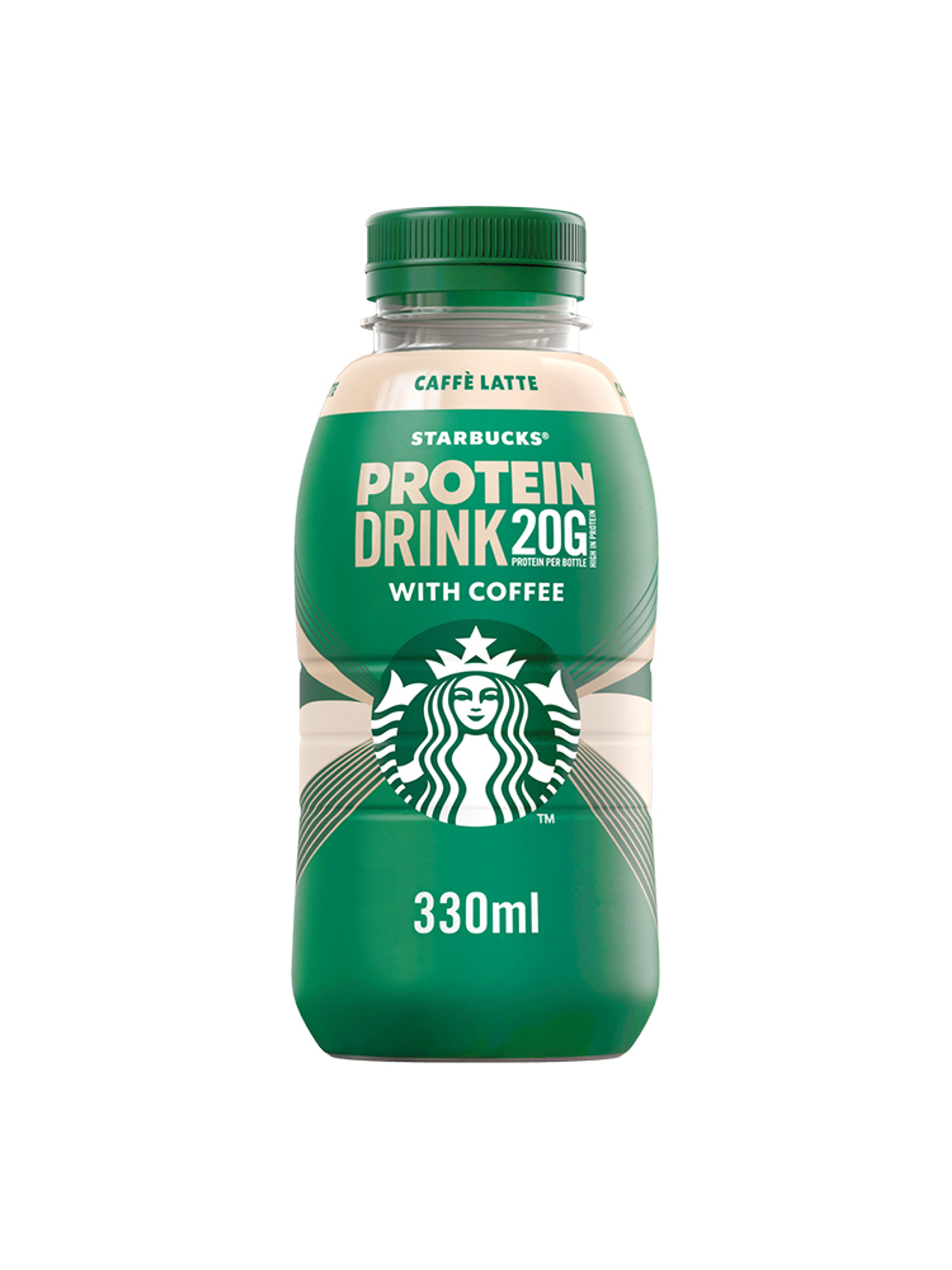 Produktbild som visar Protein Drink Caffe Latte från Starbucks