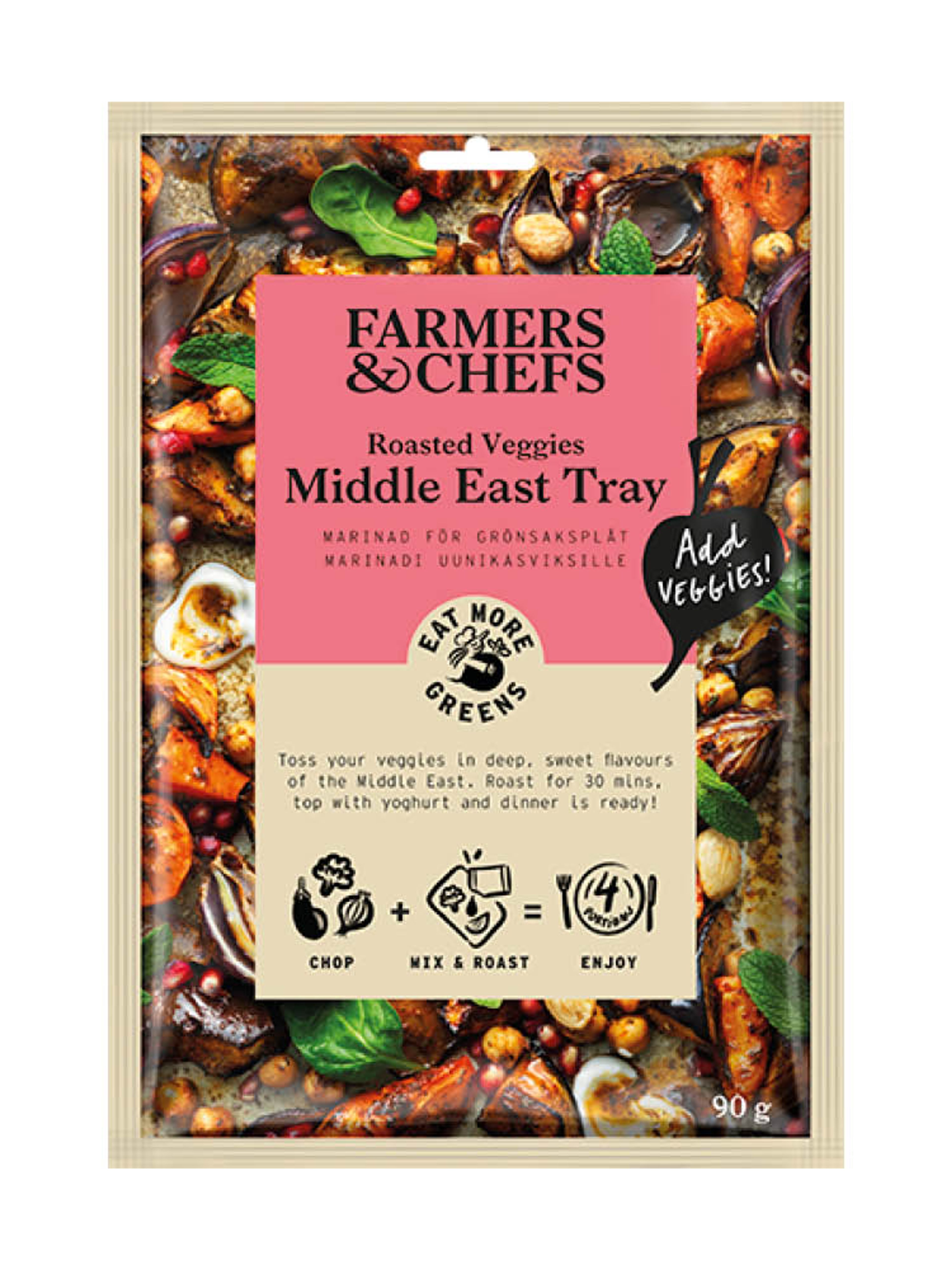 Produktbild som visar Middle East Tray från Farmers & Chefs
