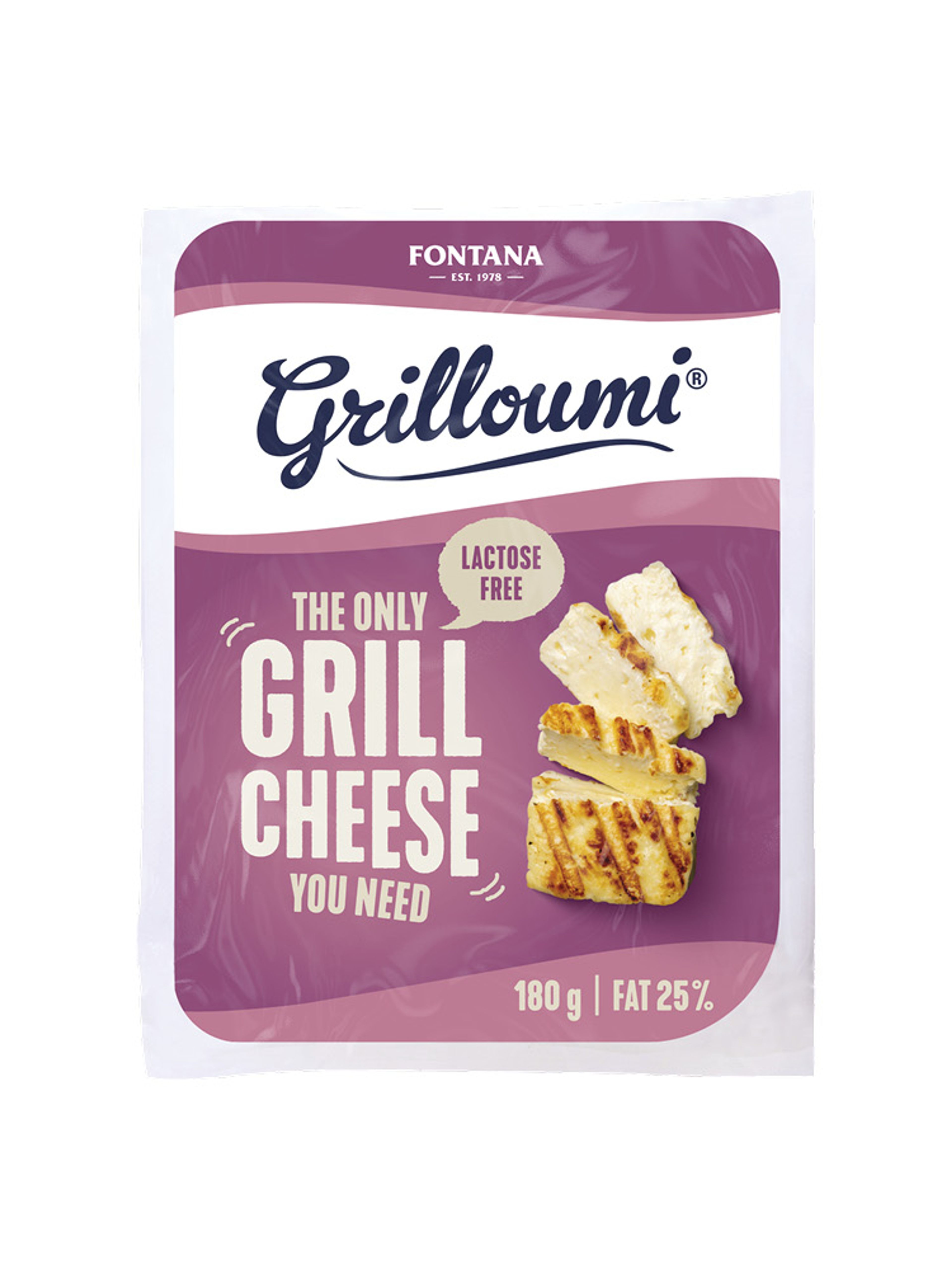 Produktbild som visar Grilloumi Laktosfri  från Fontana